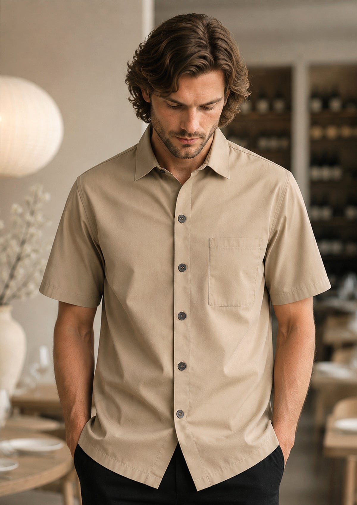 Shirt With Relaxed Fit Unisex