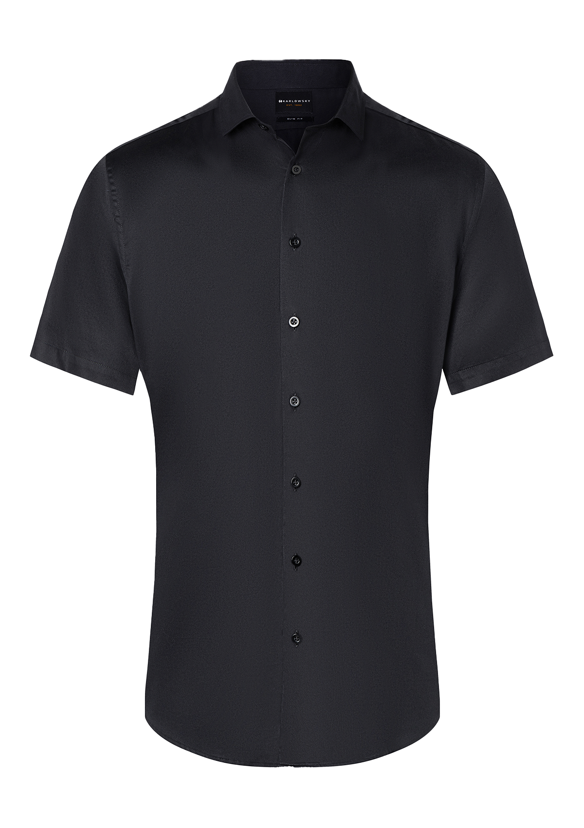 Men's Shirt Active-Stretch Short Sleeves Slim-Fit