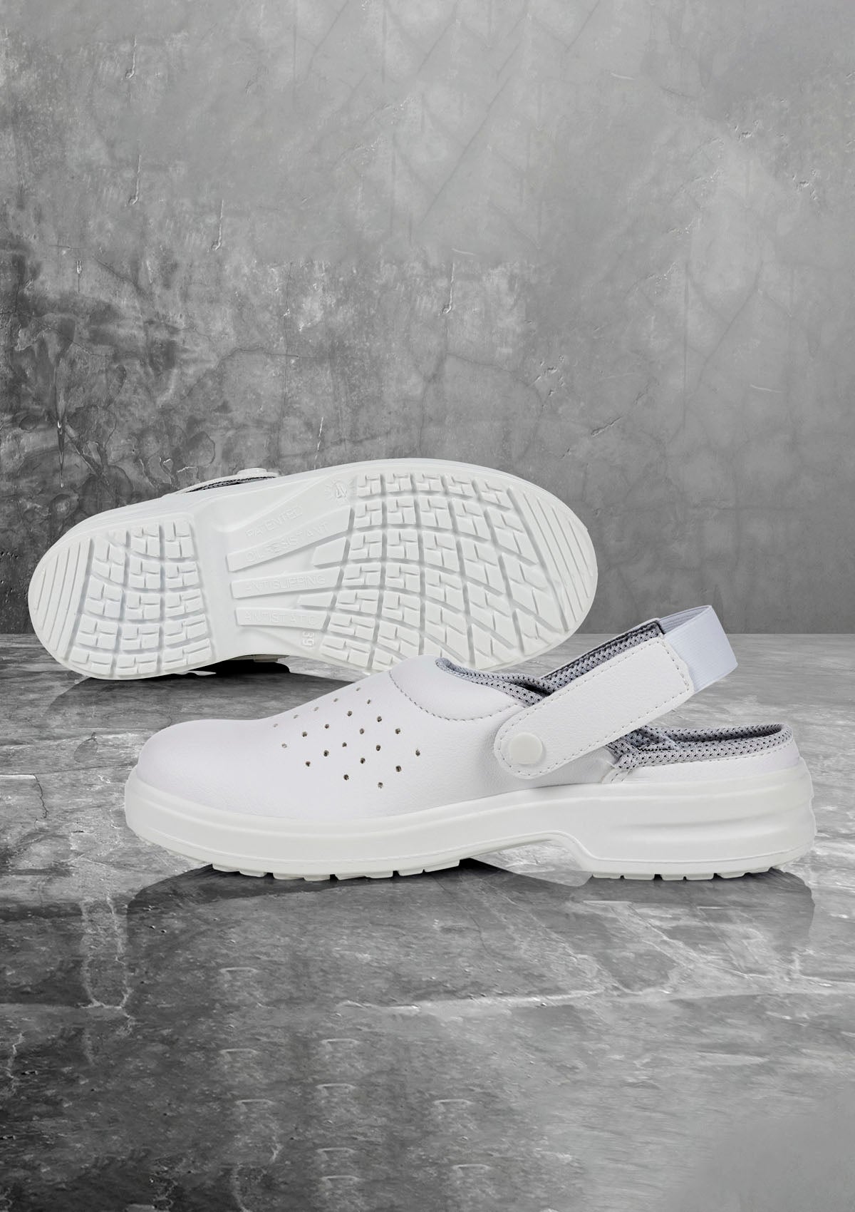 Unisex Chef Safety Clogs Oxford