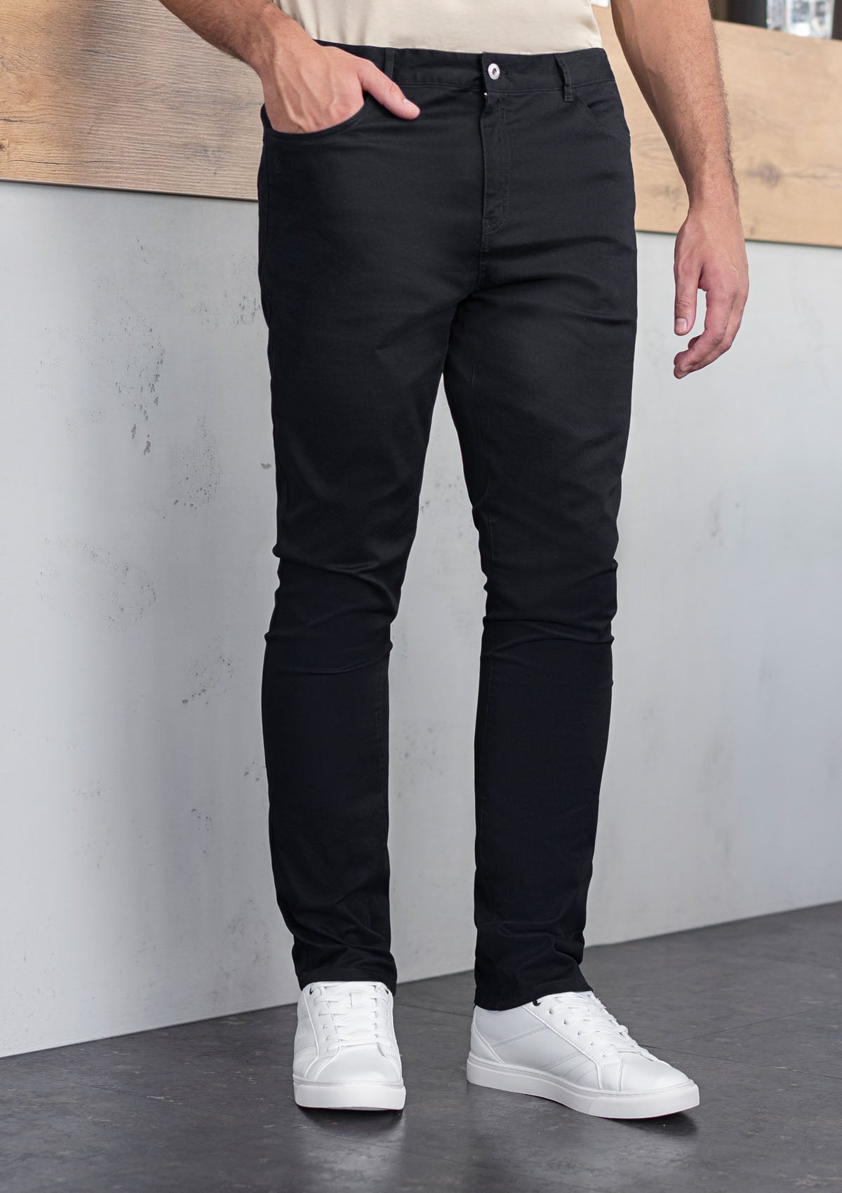 Men's 5-Pocket Chef Pants In Black or White