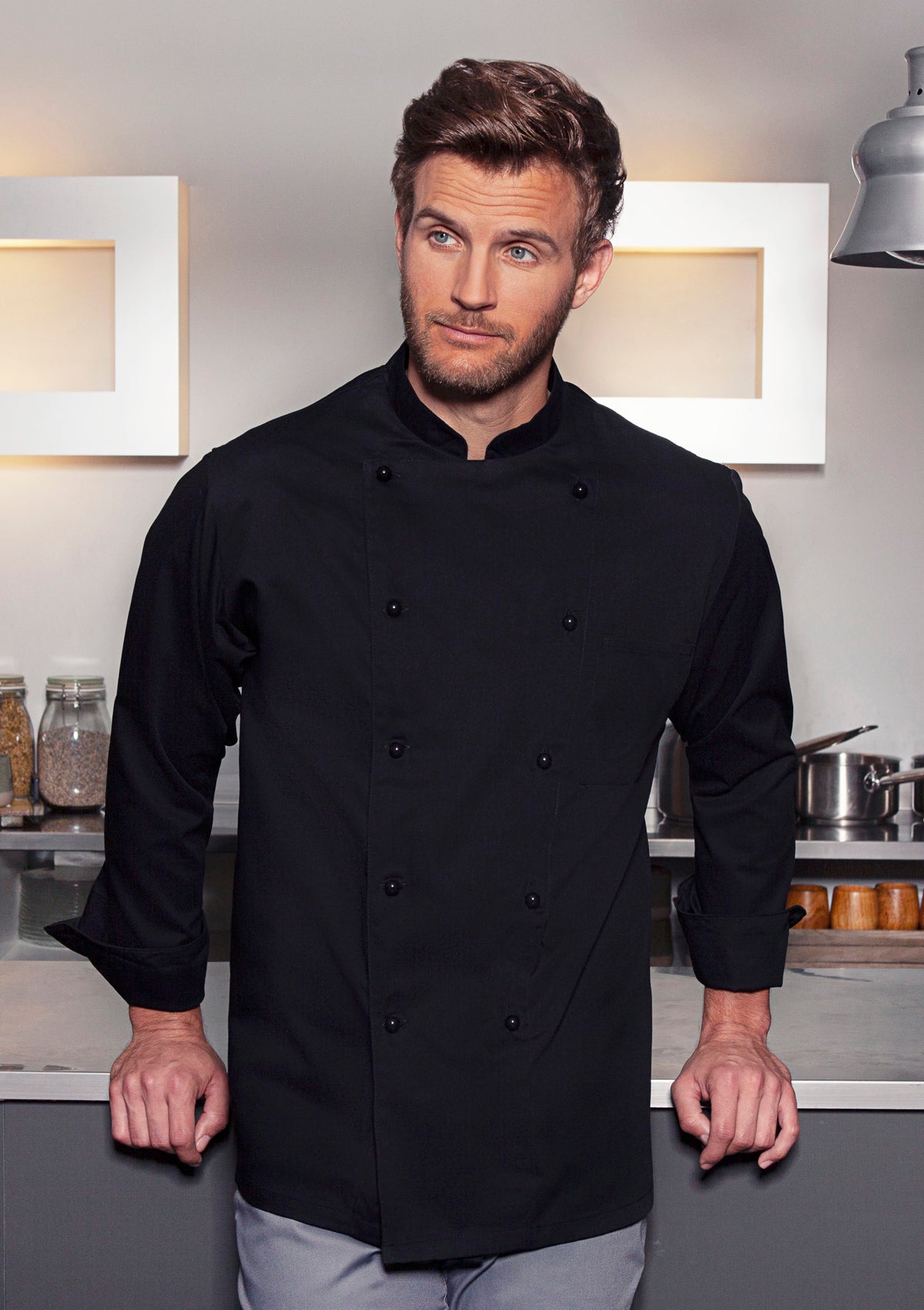 Chef Jacket Basic Long-Sleeves Unisex