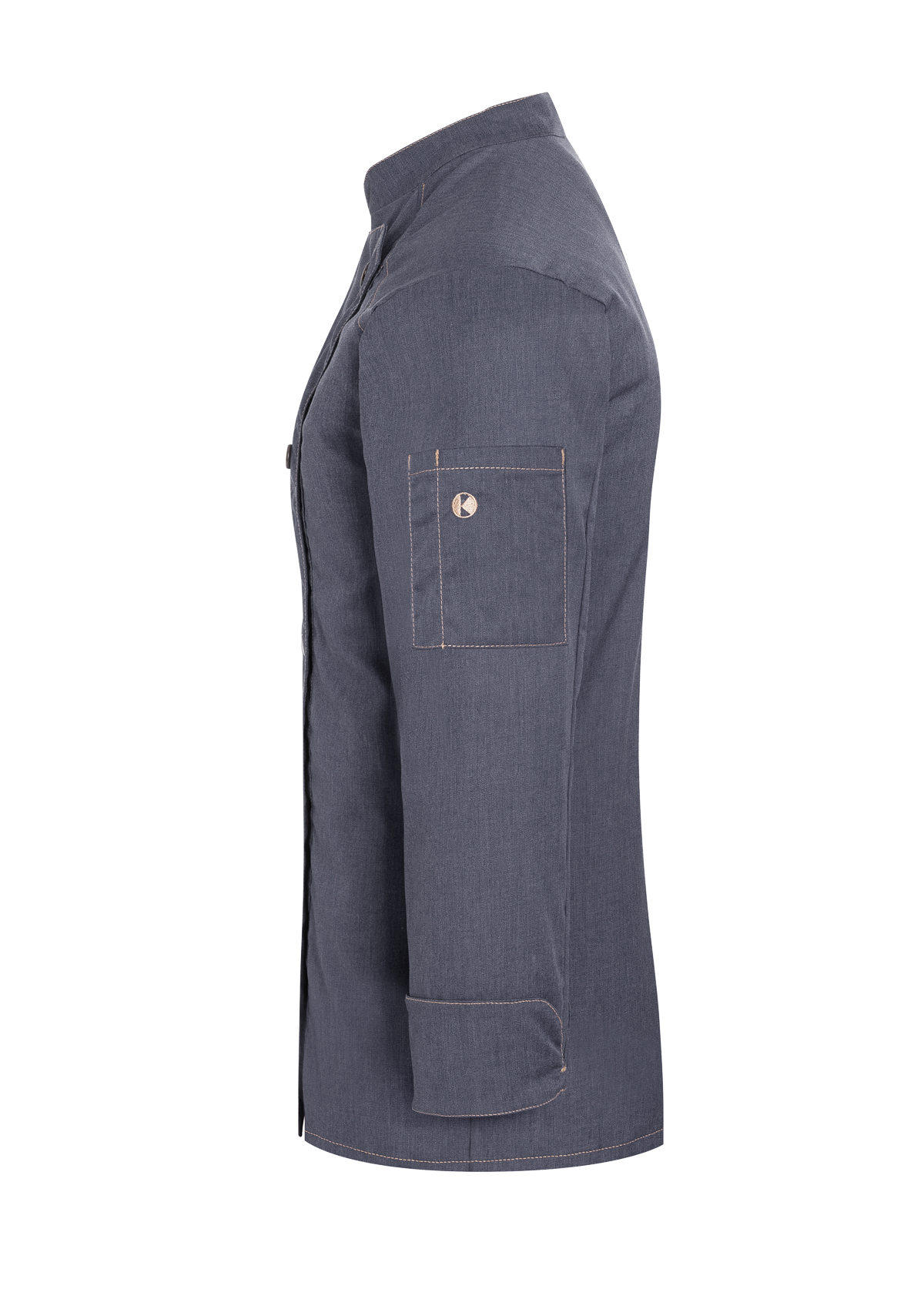 Women's Chef Jacket Jeans-Style Long Sleeves