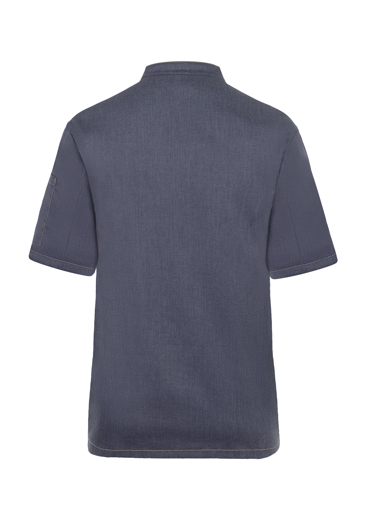 Men's Trendy Chef Jacket Jeans-Style Short Sleeves