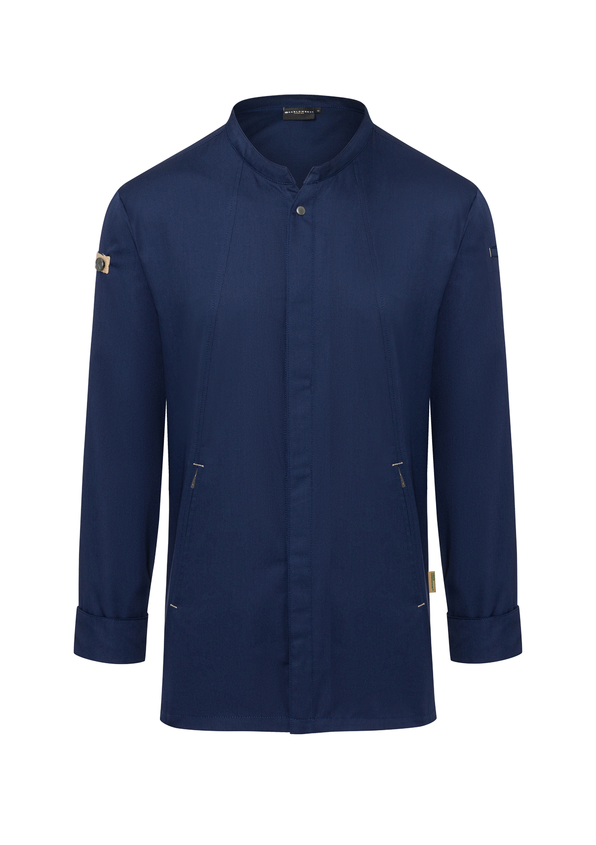 Men's Innovative Chef Shirt Green-Generation Long Sleeves