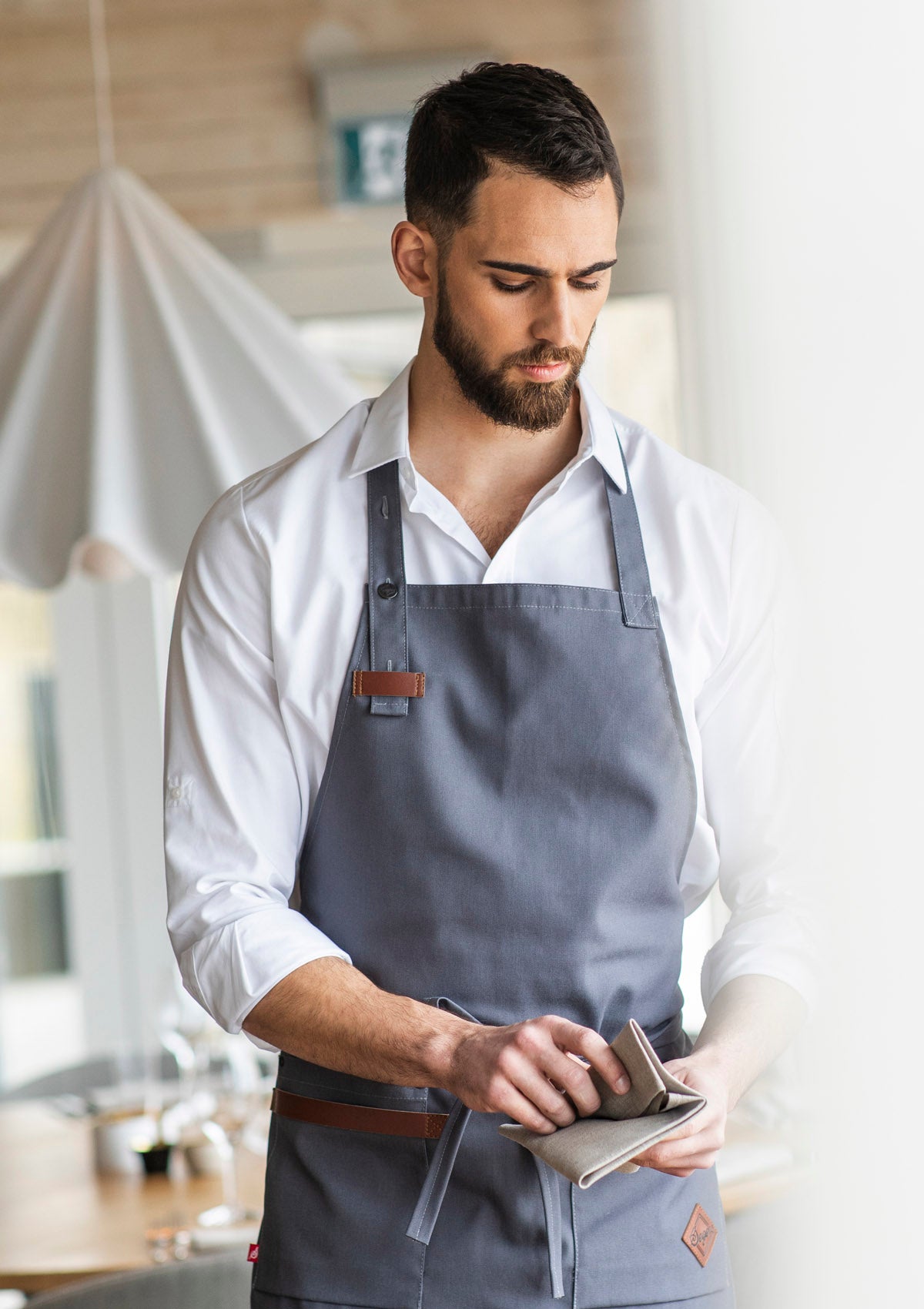Rustic Bib Apron Unisex