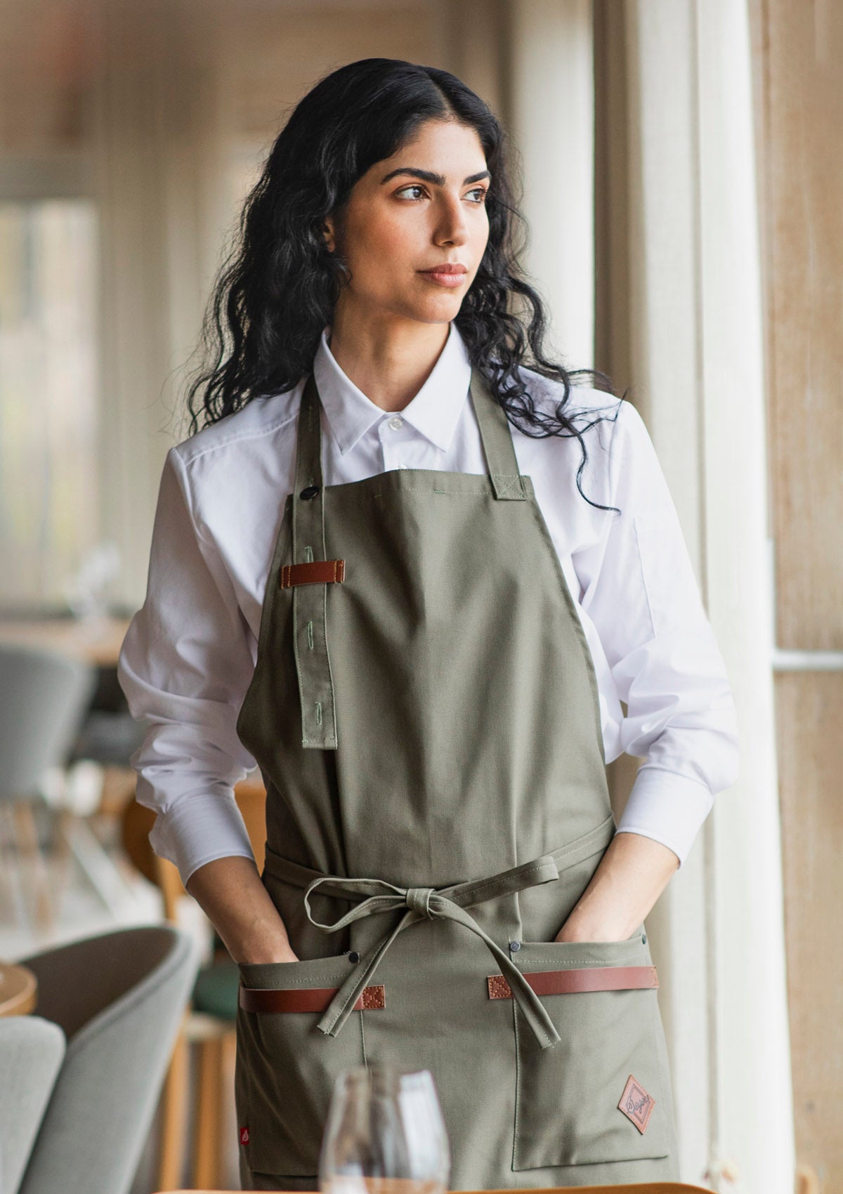 Rustic Bib Apron Unisex
