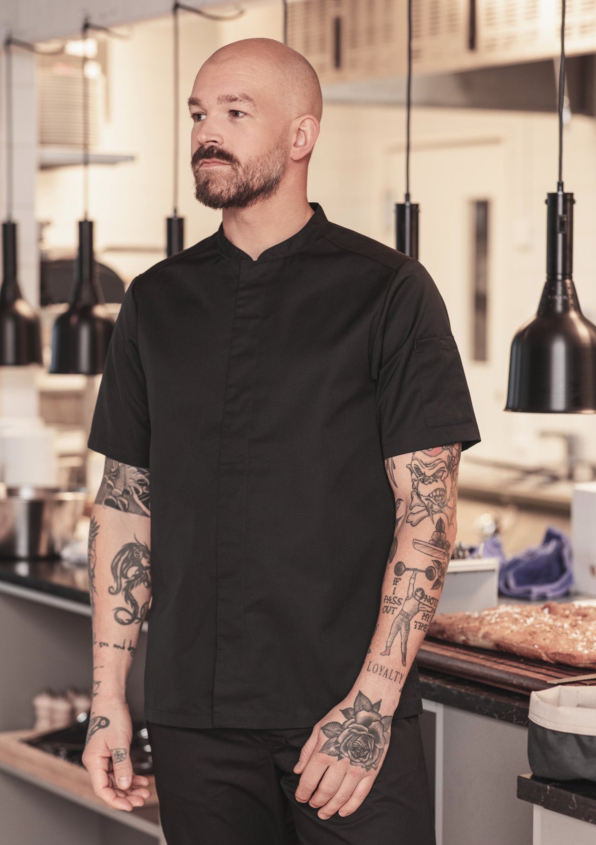Chef Shirt With Short Sleeves Smart-Unisex