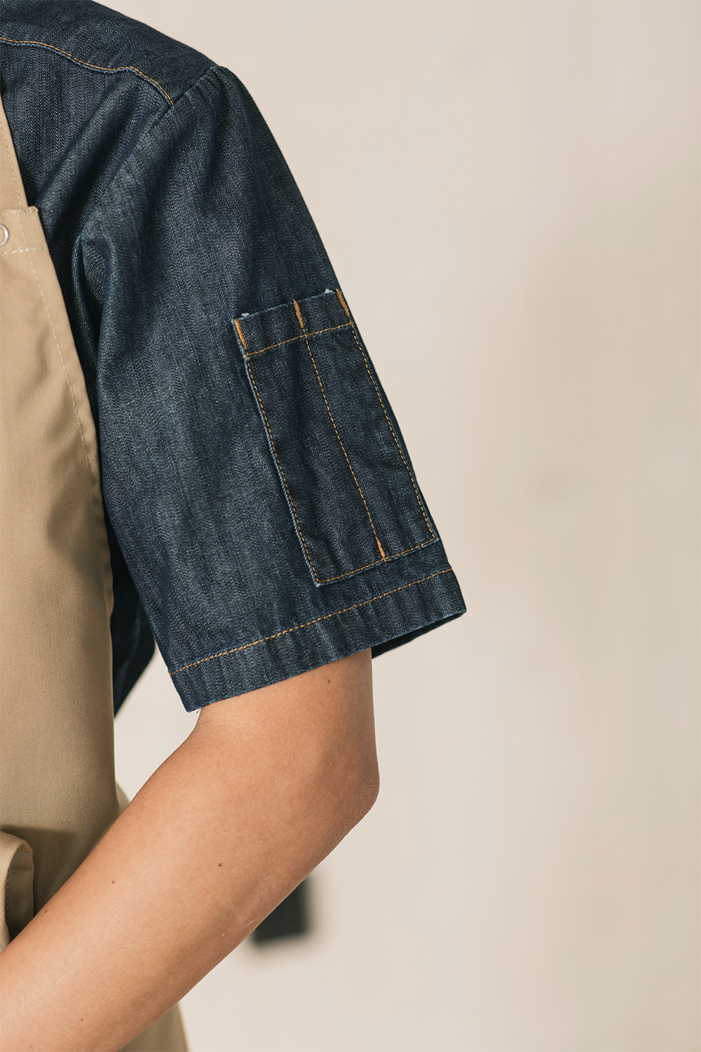 Chef Shirt With Short Sleeves Smart-Unisex