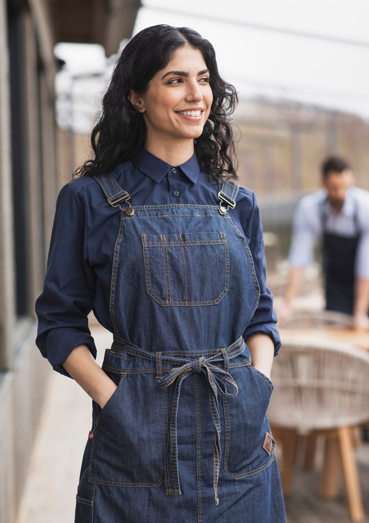 Bib Apron Dungaree Style Unisex
