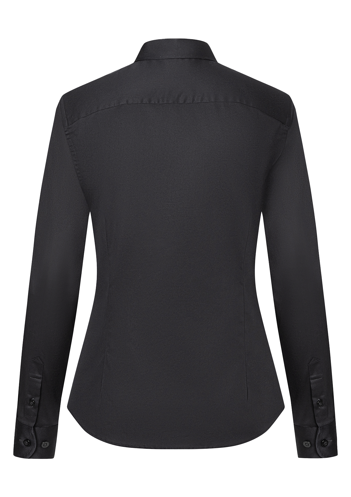 Women's Blouse Active-Stretch Long-Sleeve Slim-Fit