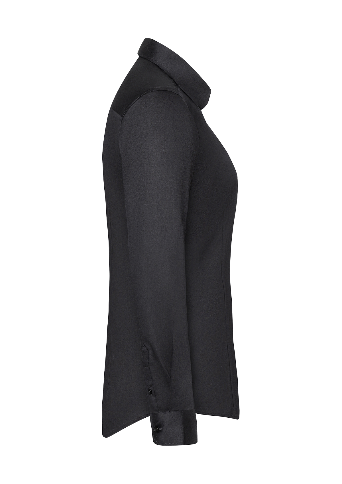 Women's Blouse Active-Stretch Long-Sleeve Slim-Fit