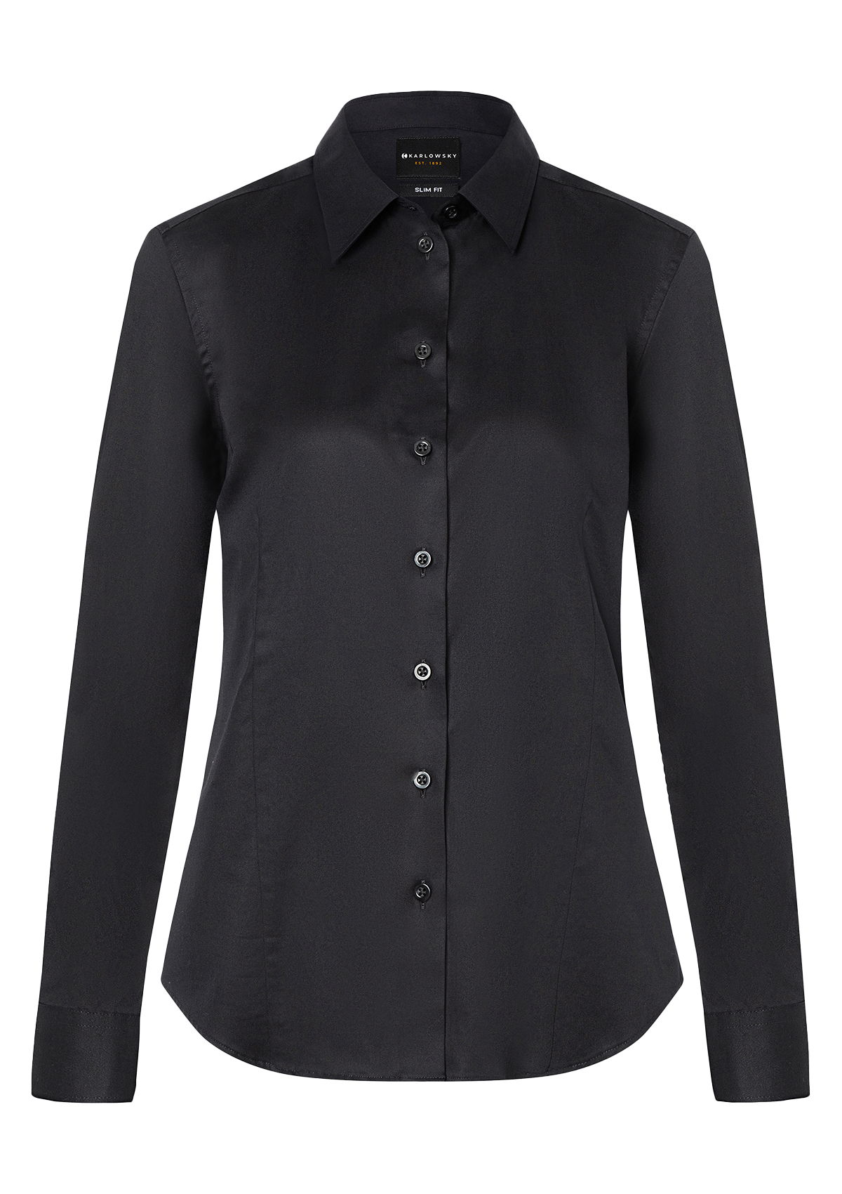 Women's Blouse Active-Stretch Long-Sleeve Modern-Fit