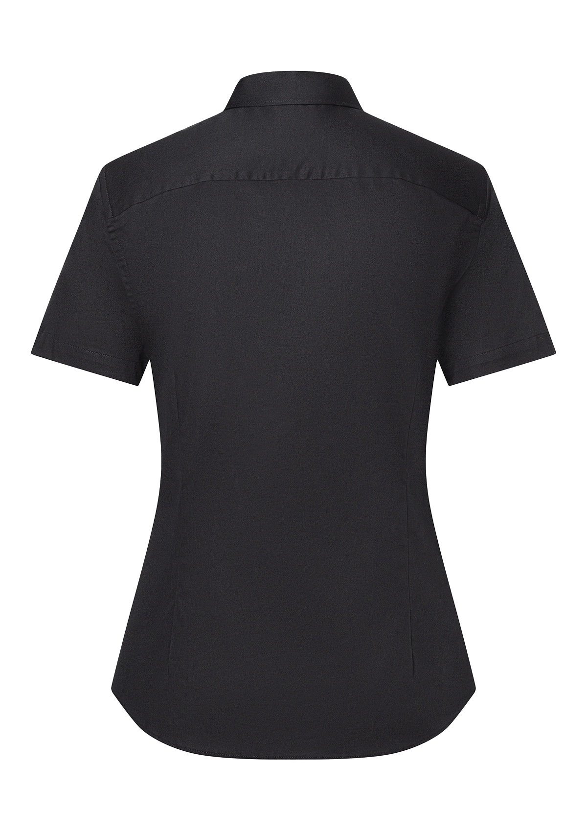Women's Blouse Active-Stretch Short Sleeves Slim-Fit