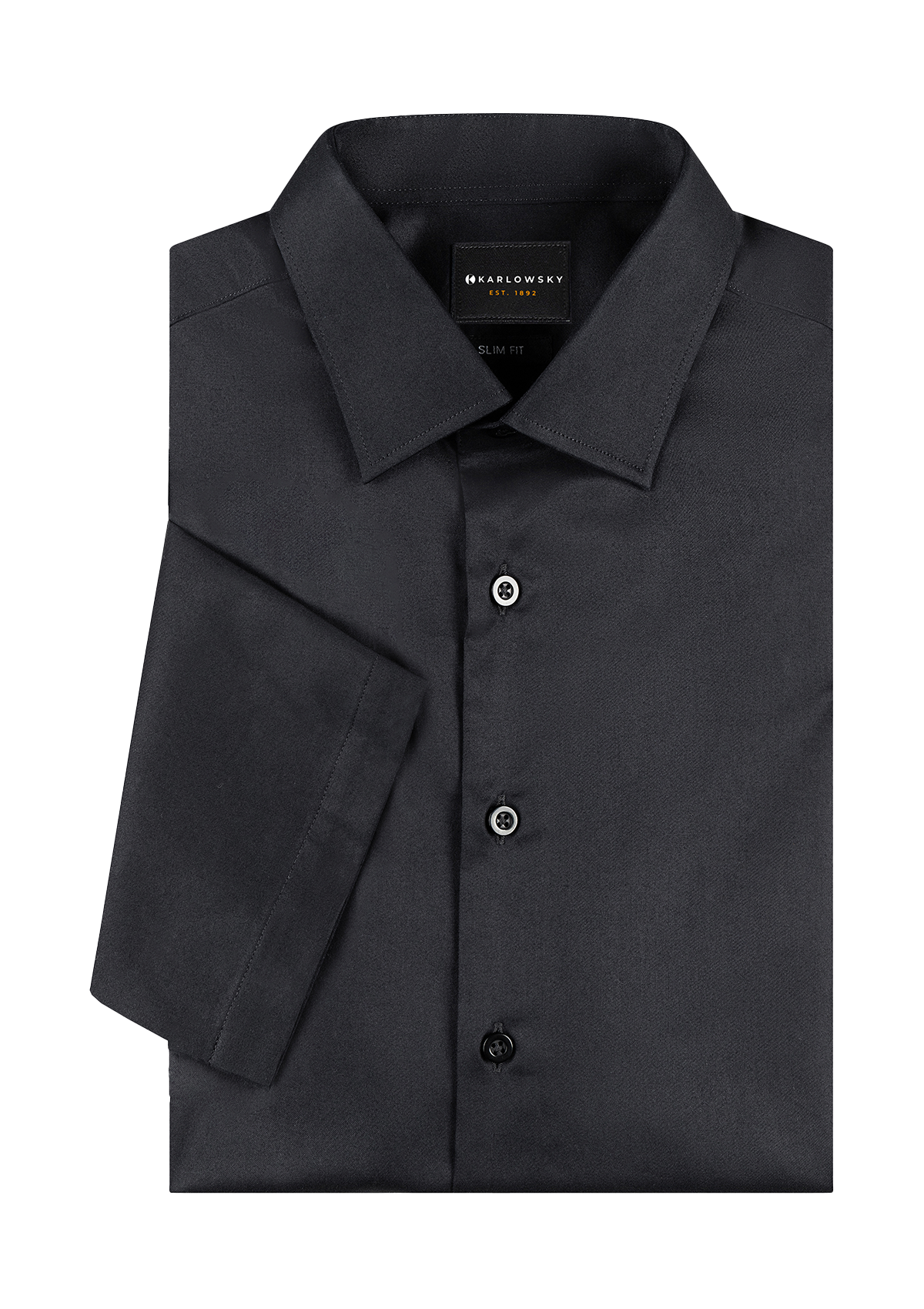 Women's Blouse Active-Stretch 3/4-Sleeves Slim-Fit
