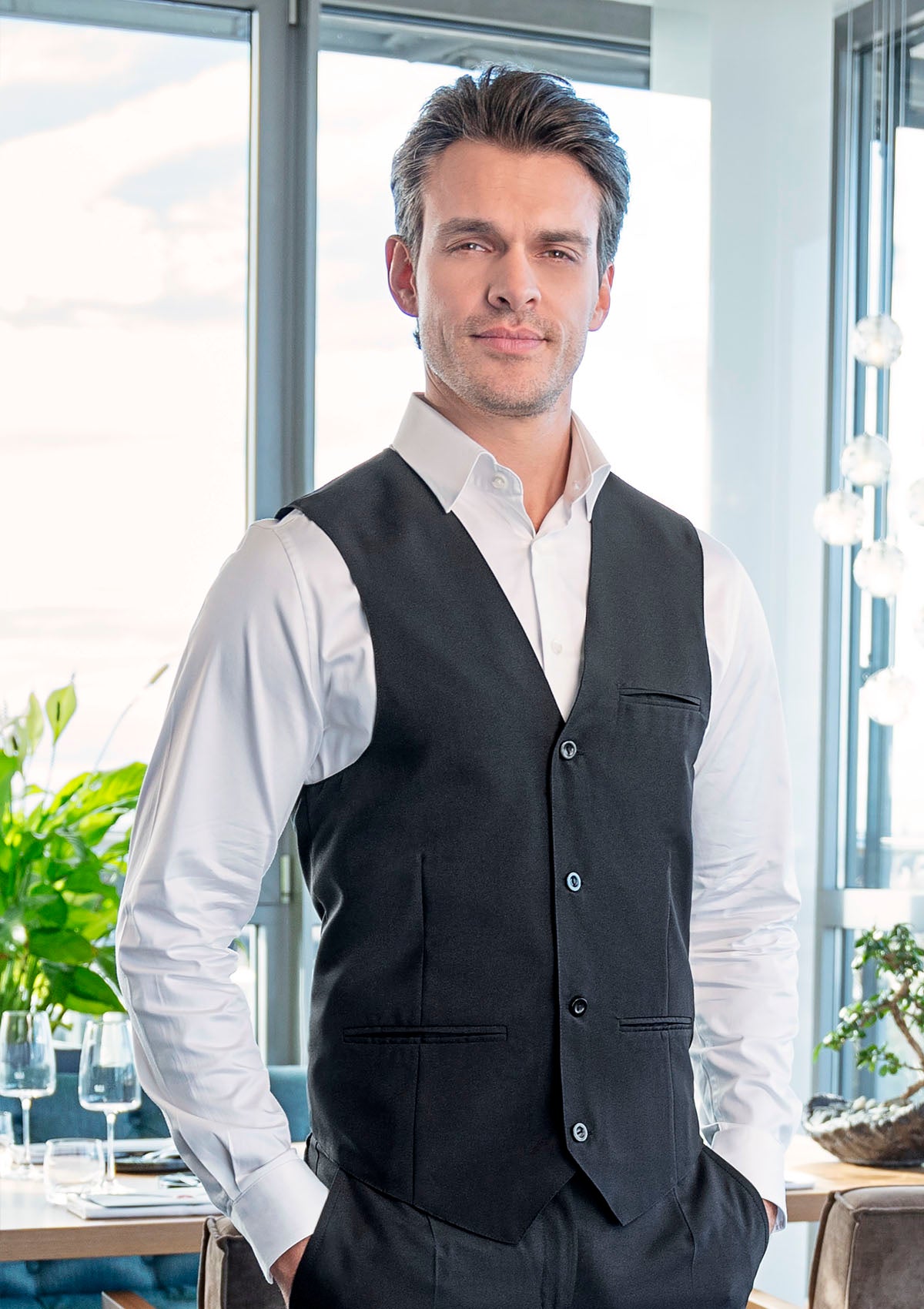 Men's Elegant Vest Basic
