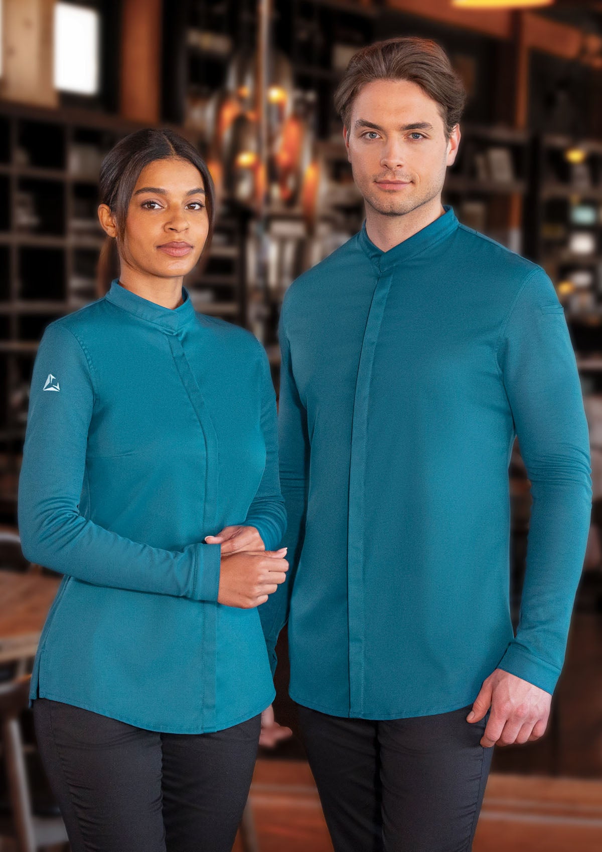 Long-sleeved Men's Chef Jacket Avantgarde