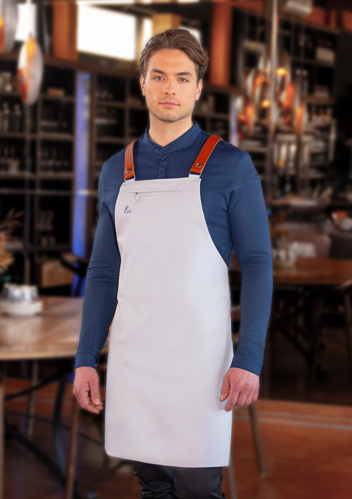 Long-sleeved Men's Chef Jacket Avantgarde