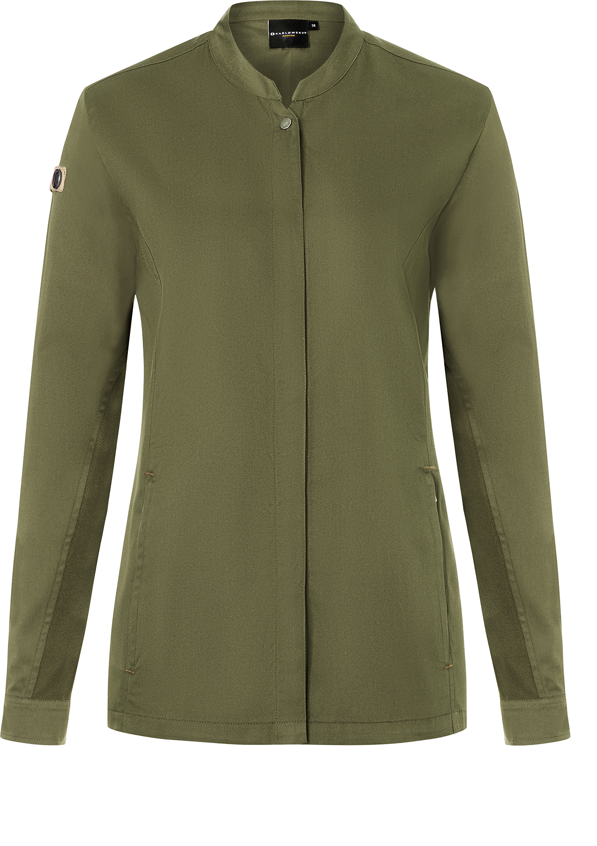 Women's Chef Shirt Long-Sleeves Green-Generation