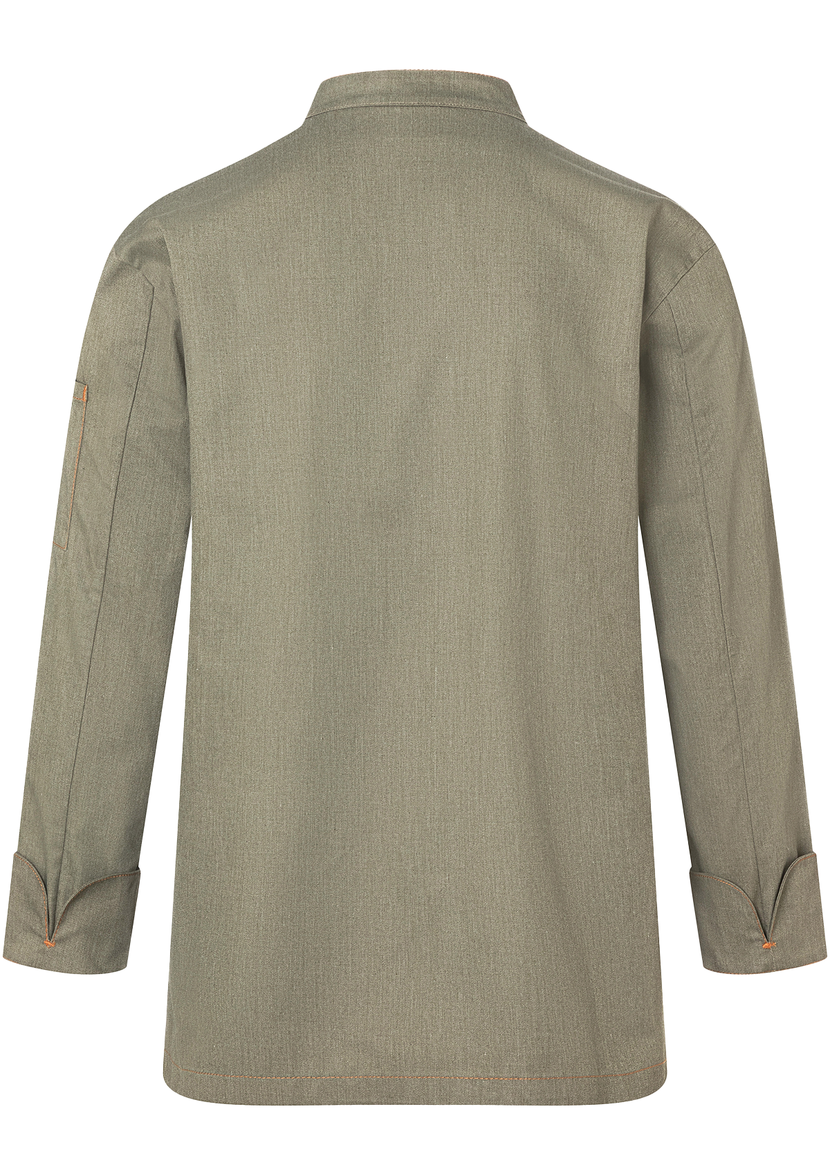 Men's Chef Jacket Jeans-Look Long Sleeves In Vintage Colours