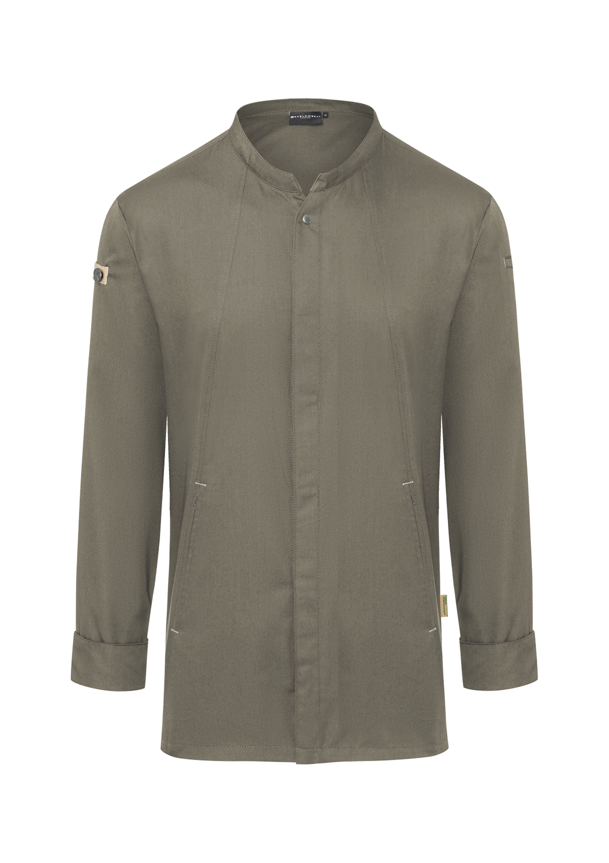 Men's Innovative Chef Shirt Green-Generation Long Sleeves