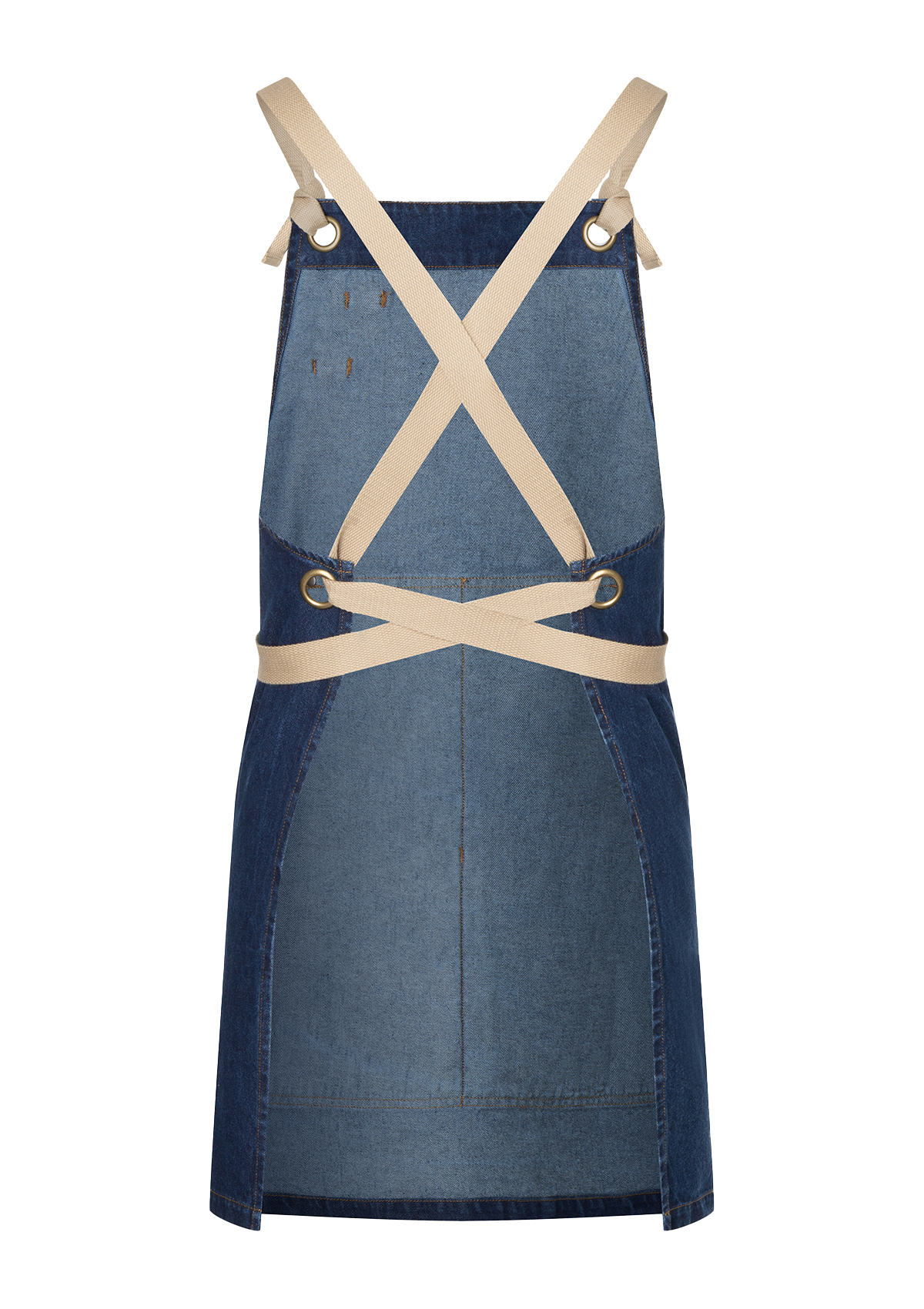 Bib Apron Denim Urban-Style Unisex