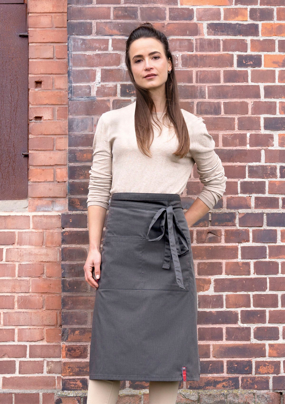 Bistro Apron Denim-Style ROCK CHEF®-Stage2 Unisex