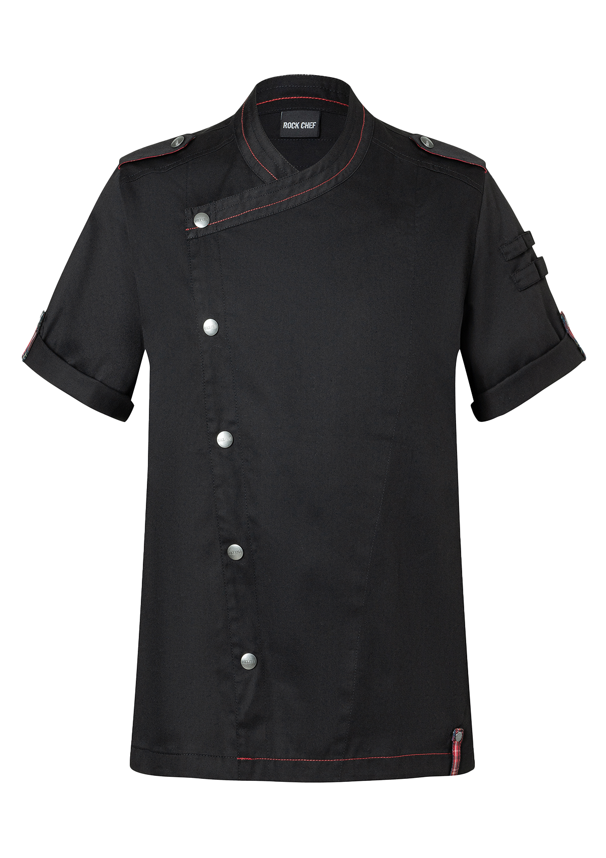 Short-sleeved Men´s Chef Jacket ROCK CHEF®-Stage2