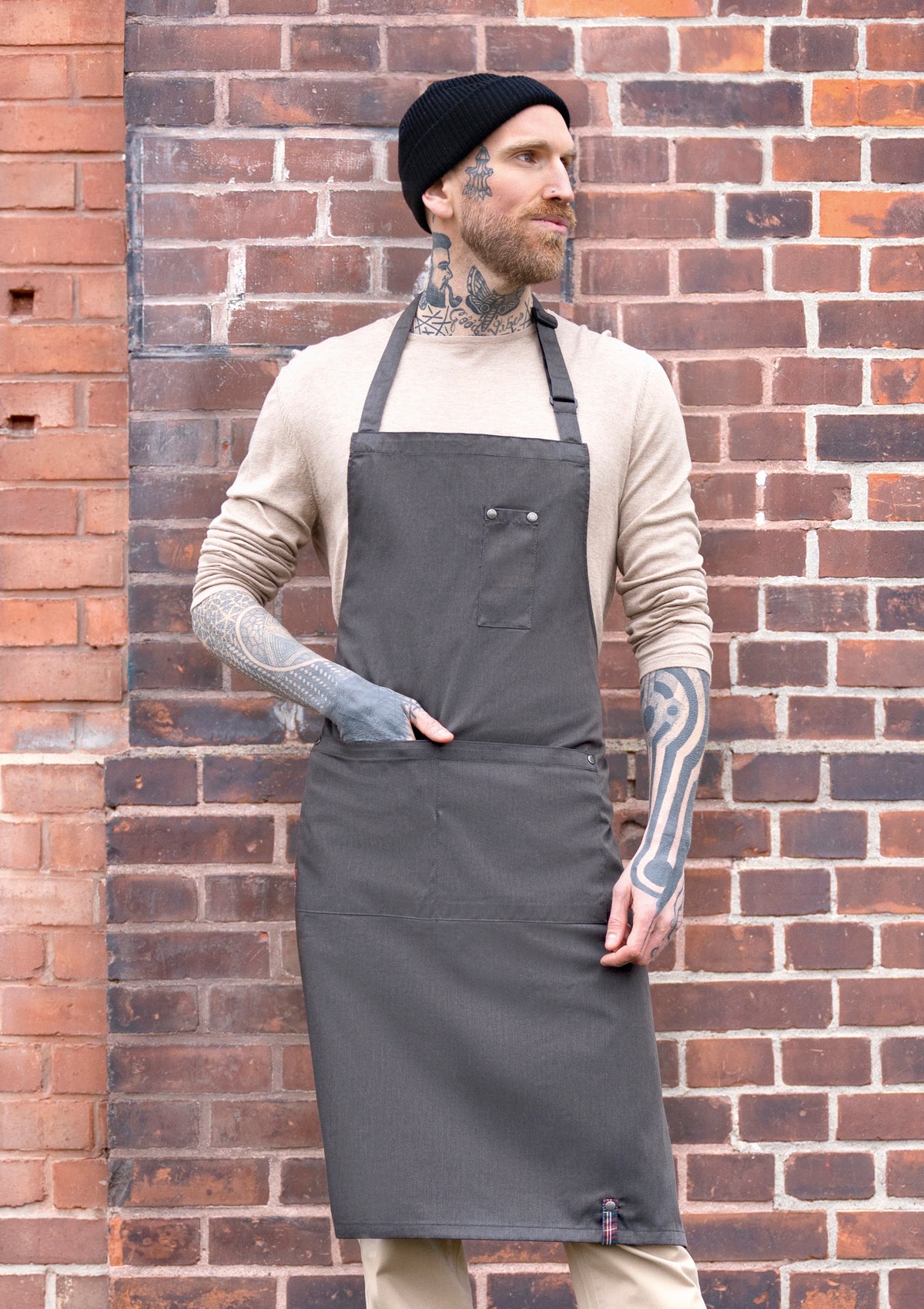 Bib Apron Denim-Style ROCK CHEF®-Stage2 Unisex