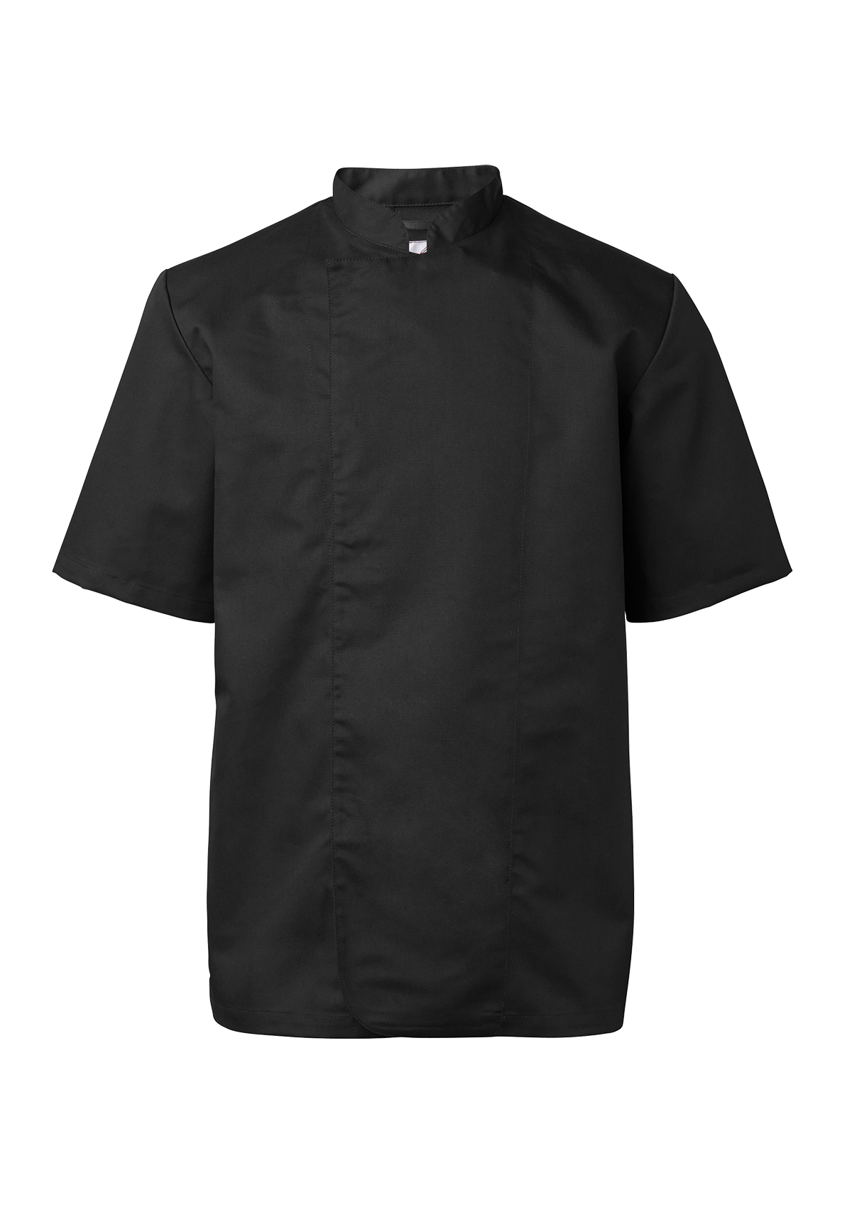 Men's chef jacket in classic straight cut with short sleeves. Segers | Cookniche