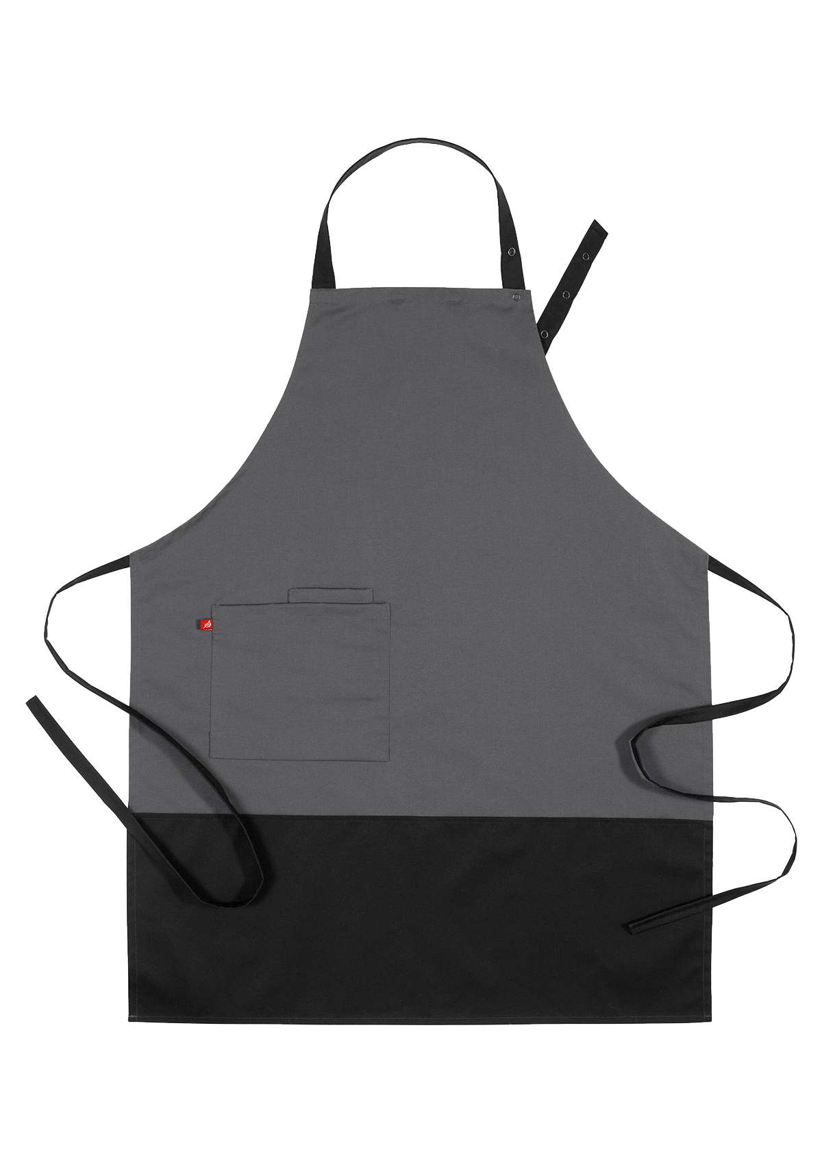 Bib Apron Block-Printed Unisex