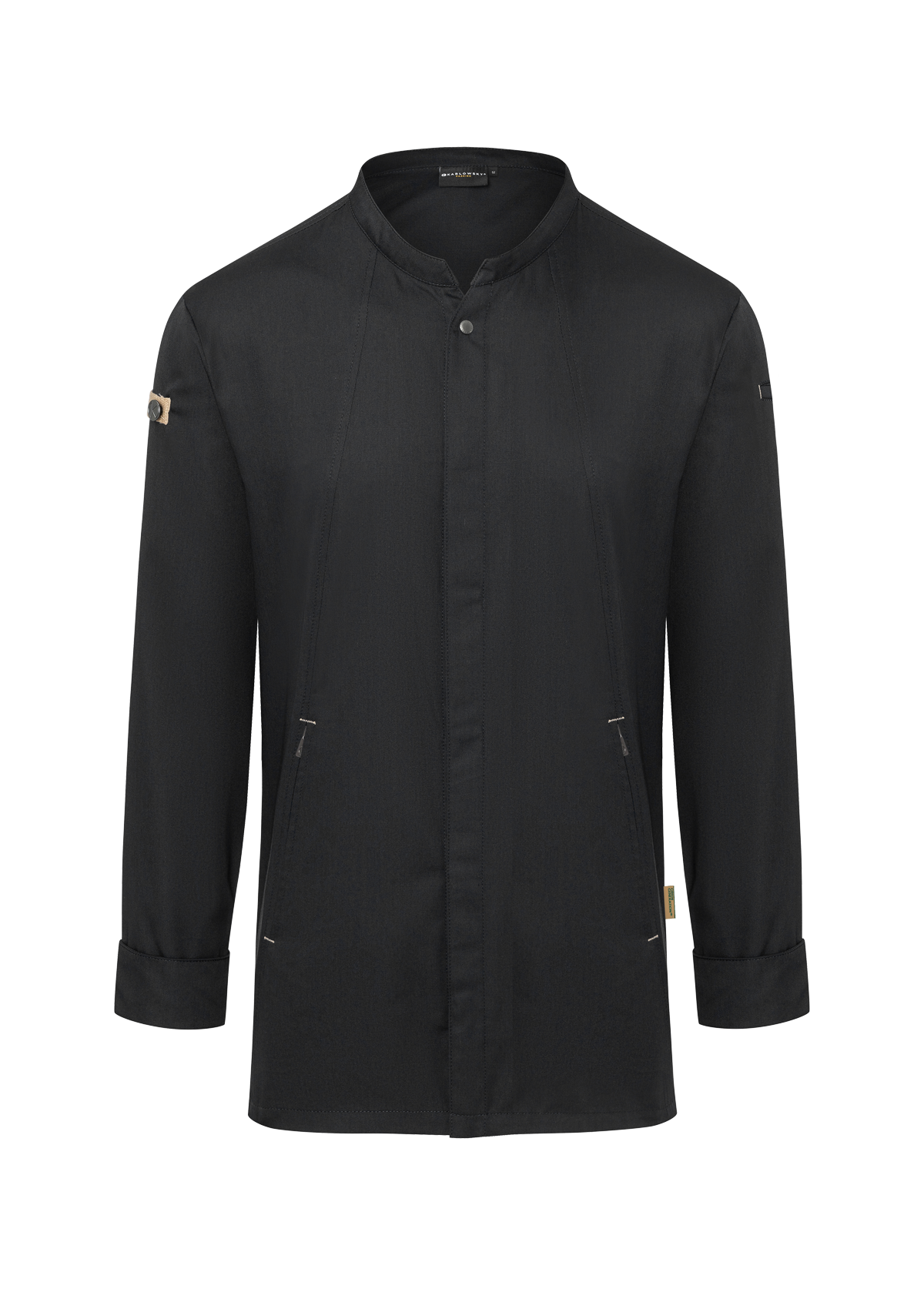 Men's Innovative Chef Shirt Green-Generation Long Sleeves