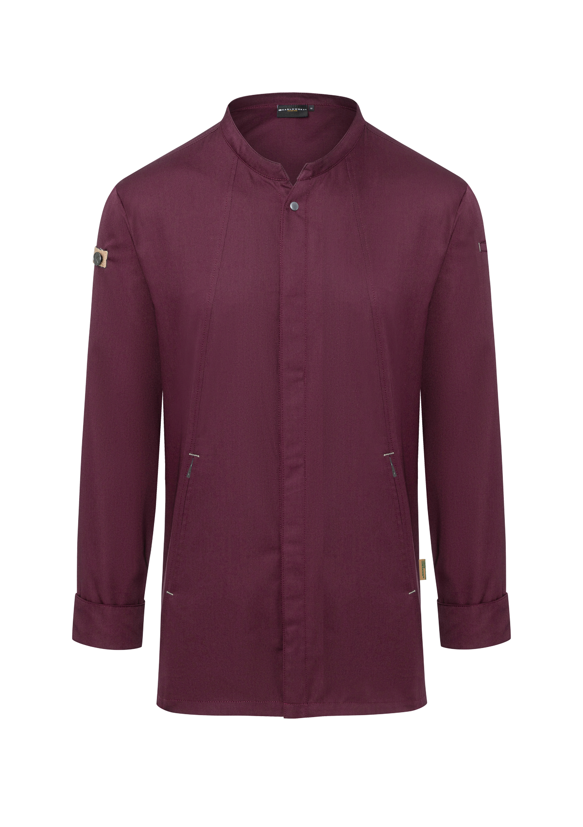 Men's Innovative Chef Shirt Green-Generation Long Sleeves