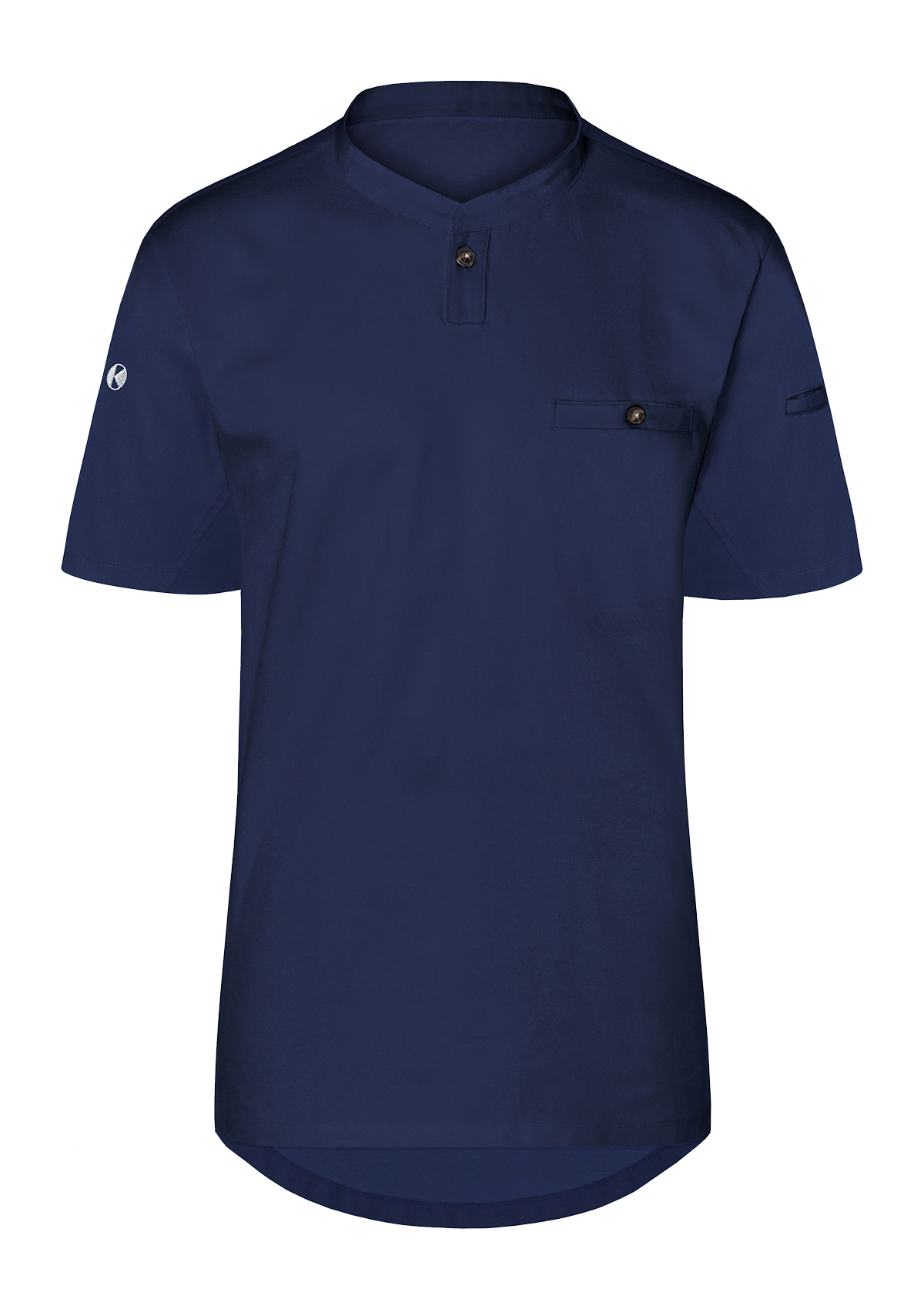 Men's Chef Shirt Performance Slim-Fit Short Sleeves