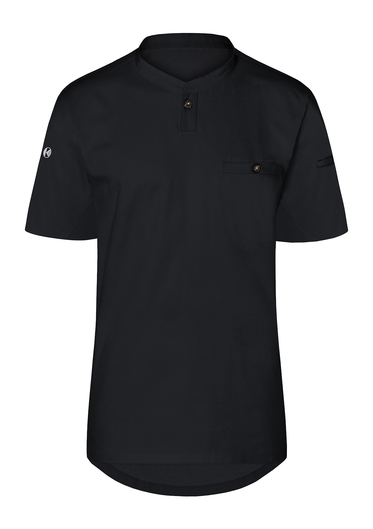 Men's Chef Shirt Performance Slim-Fit Short Sleeves