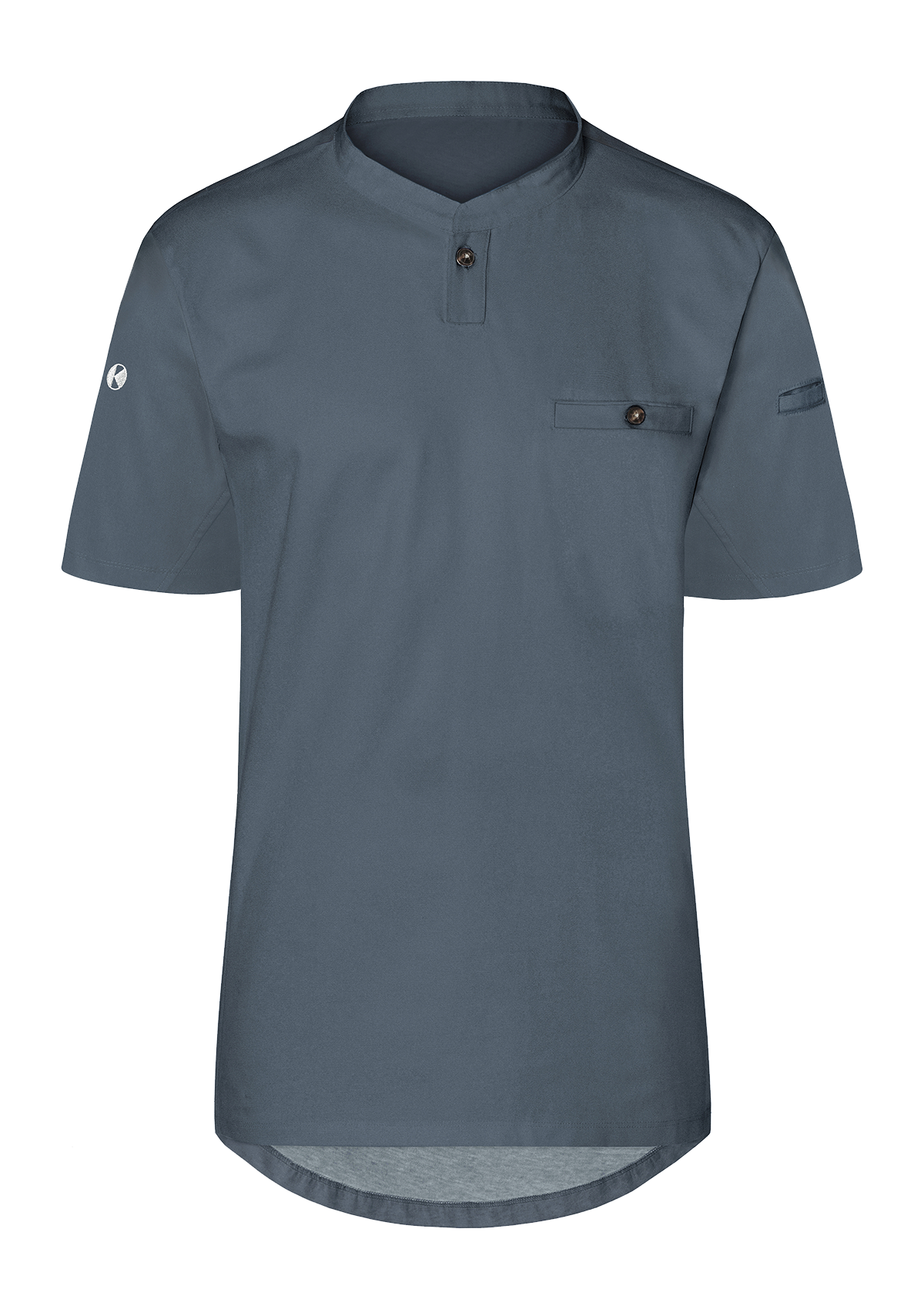 Men's Chef Shirt Performance Slim-Fit Short Sleeves