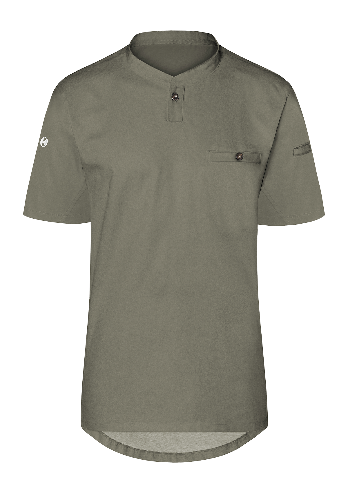 Men's Chef Shirt Performance Slim-Fit Short Sleeves