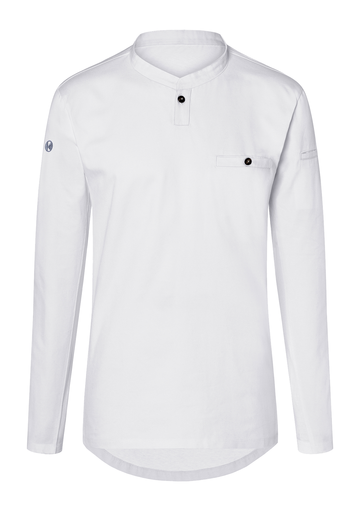 Men's Chef Shirt Performance Slim-Fit Long Sleeves