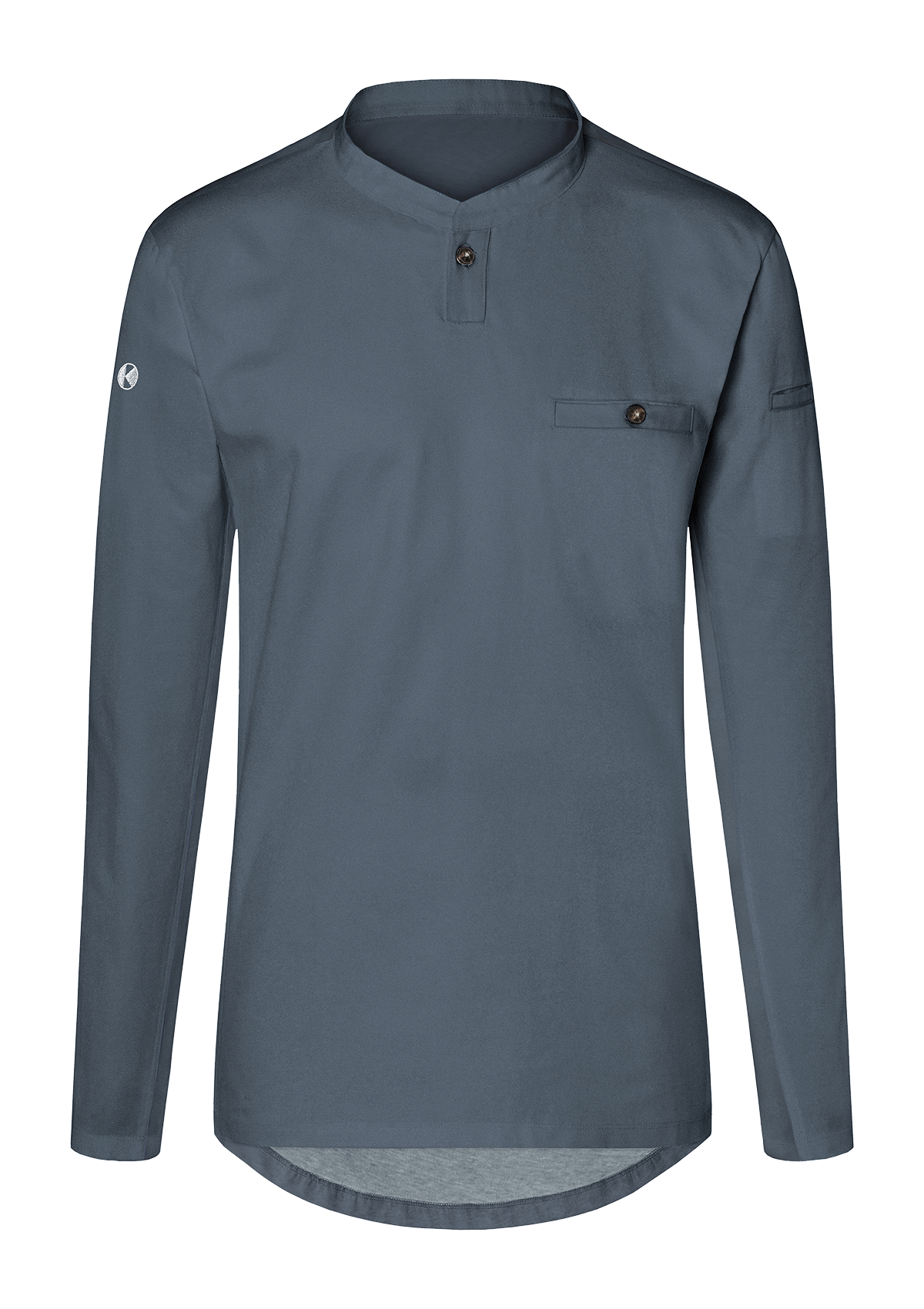 Men's Chef Shirt Performance Slim-Fit Long Sleeves