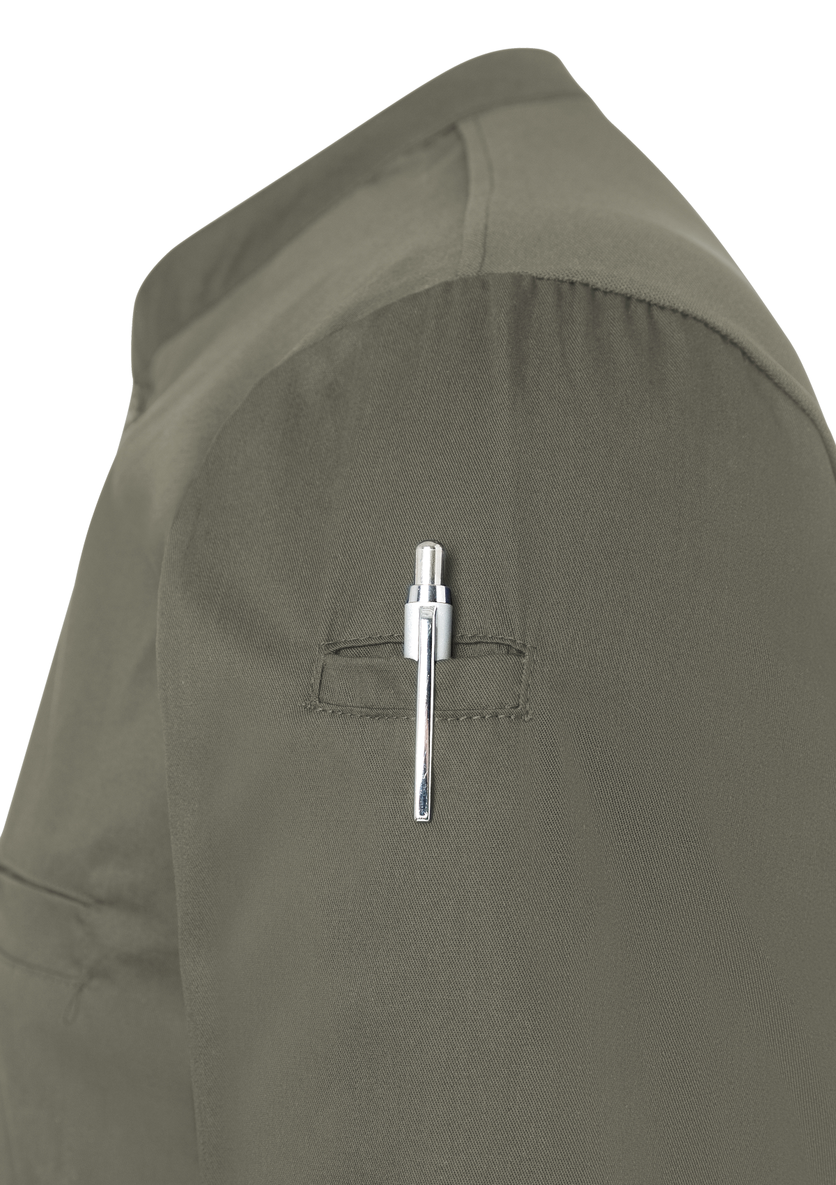 Men's Chef Shirt Performance Slim-Fit Long Sleeves