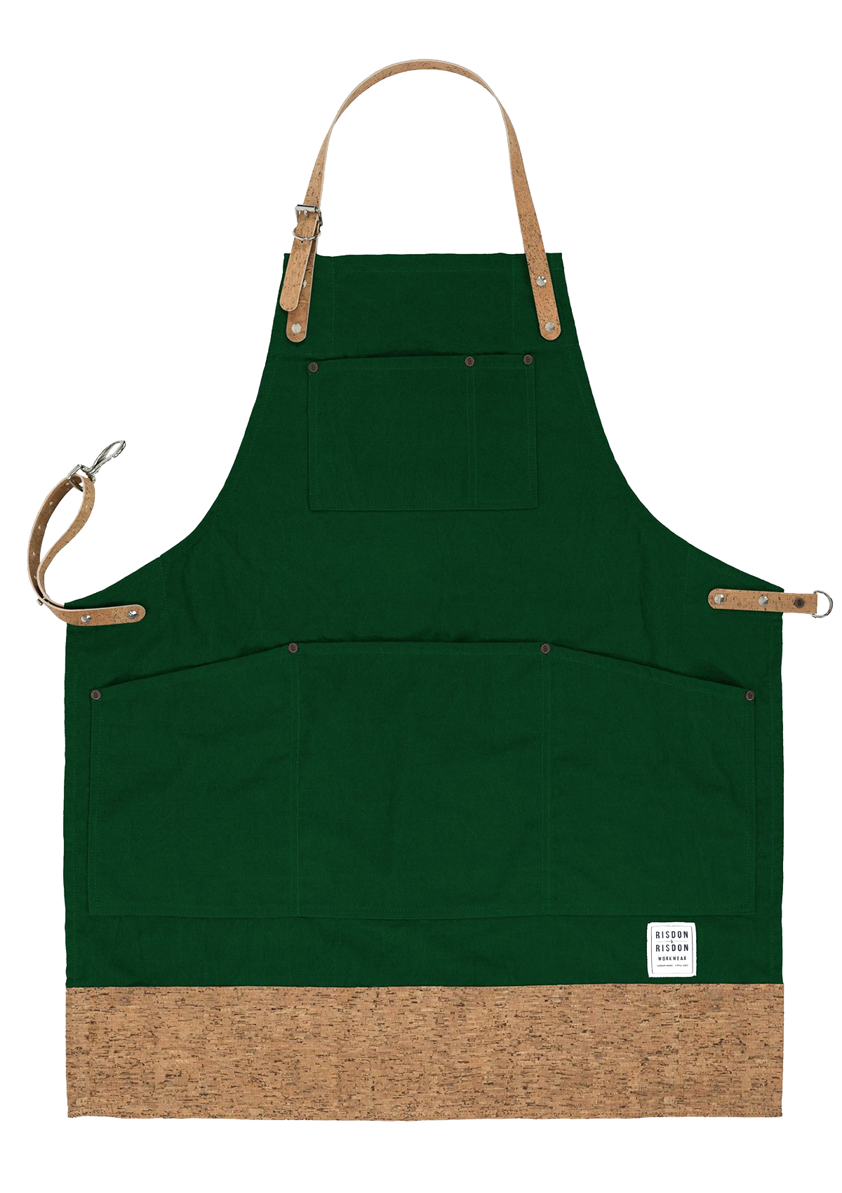 Handcrafted Original Apron with Cork Straps & Trim Unisex
