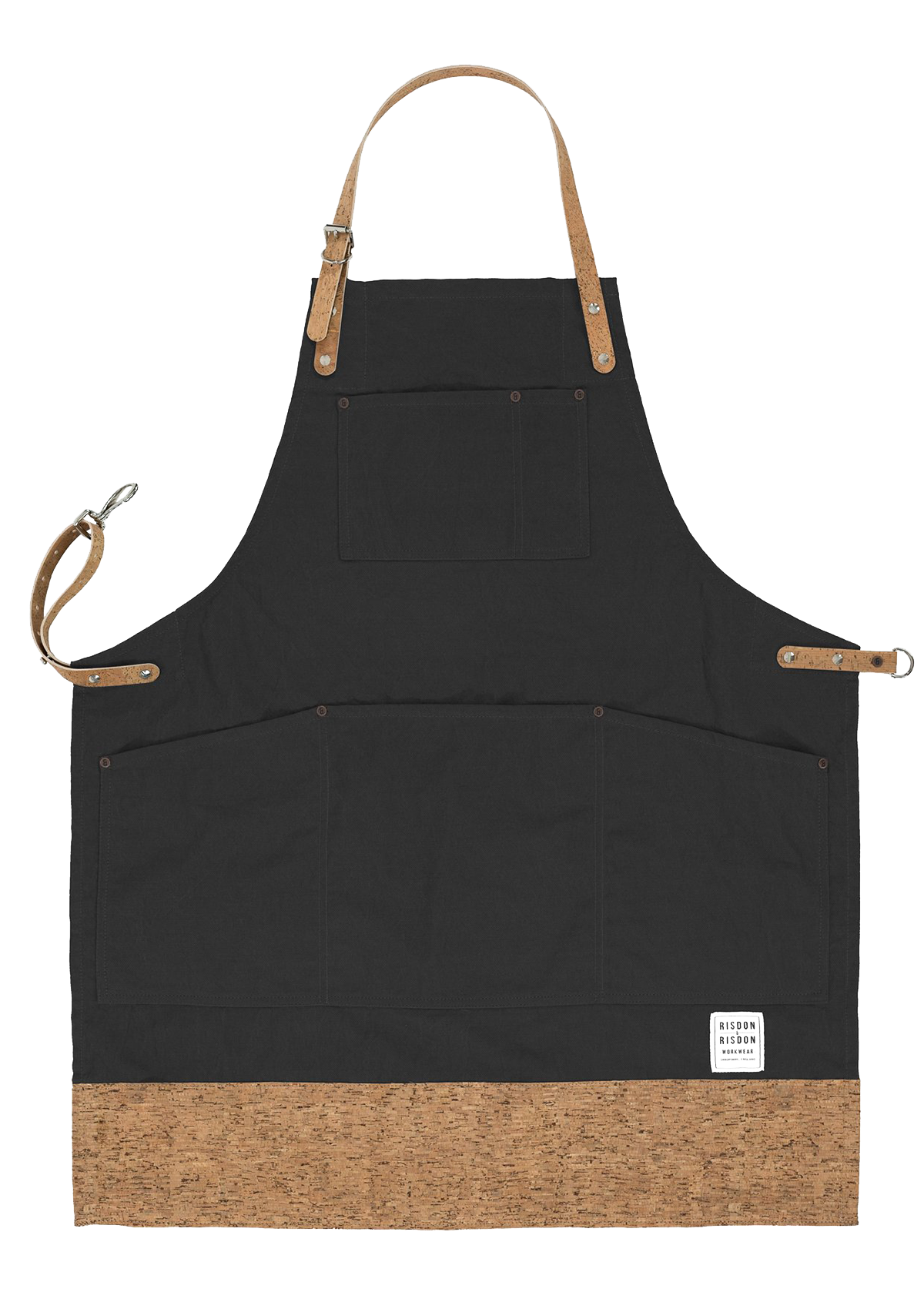 Handcrafted Original Apron with Cork Straps & Trim Unisex