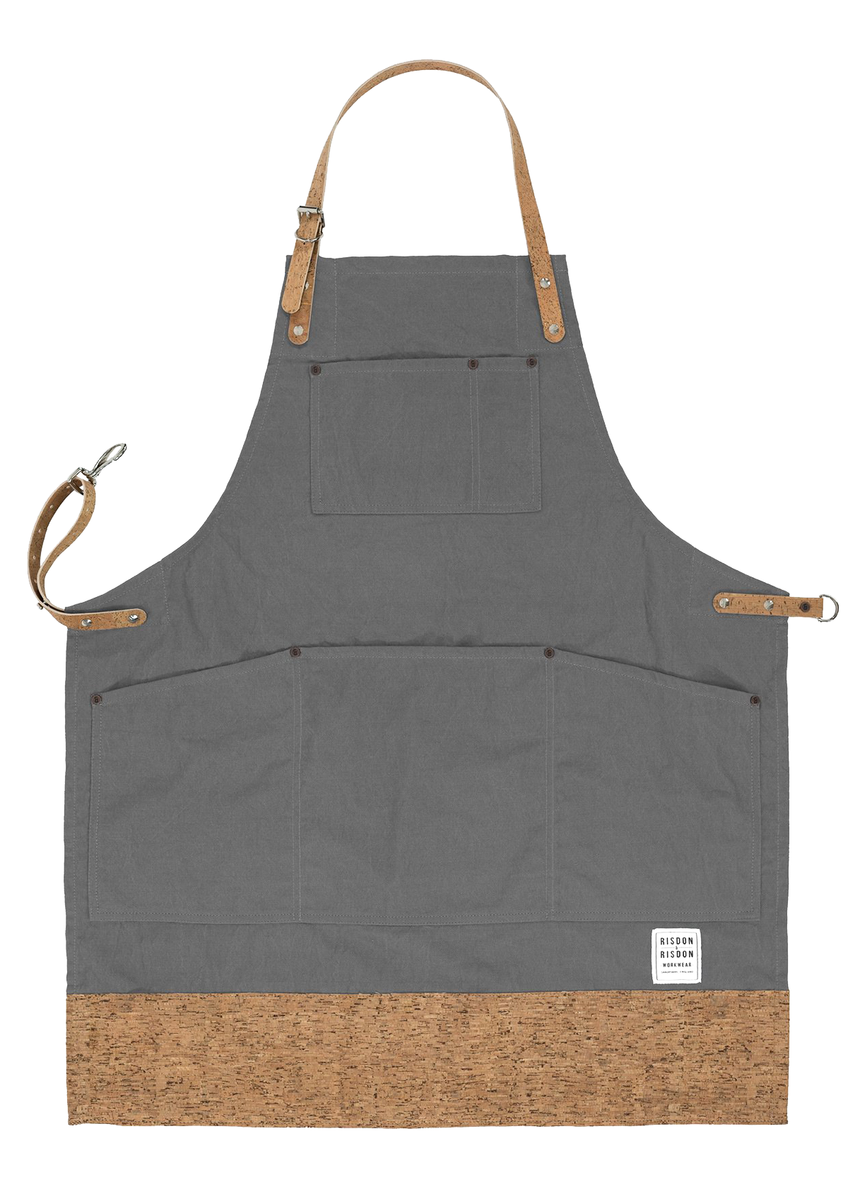 Handcrafted Original Apron with Cork Straps & Trim Unisex