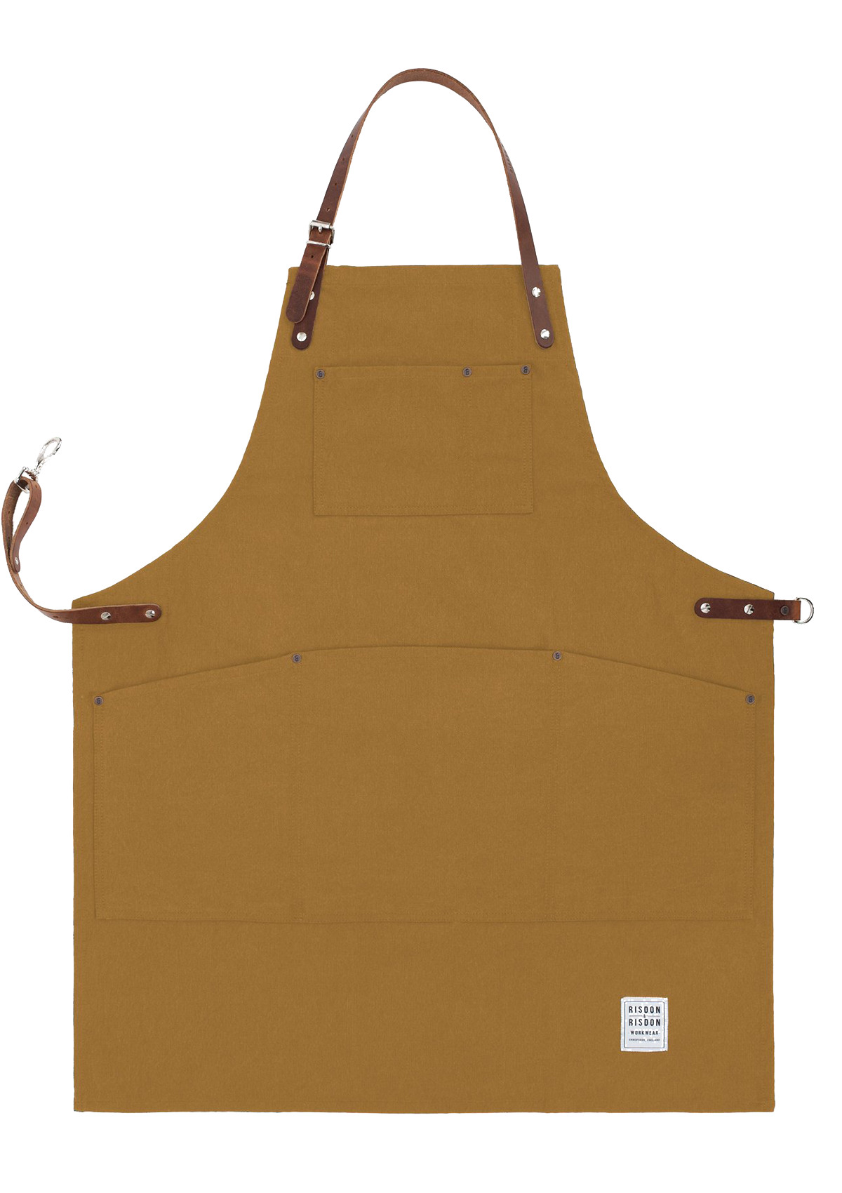 Handcrafted Original Apron with Leather Straps Unisex