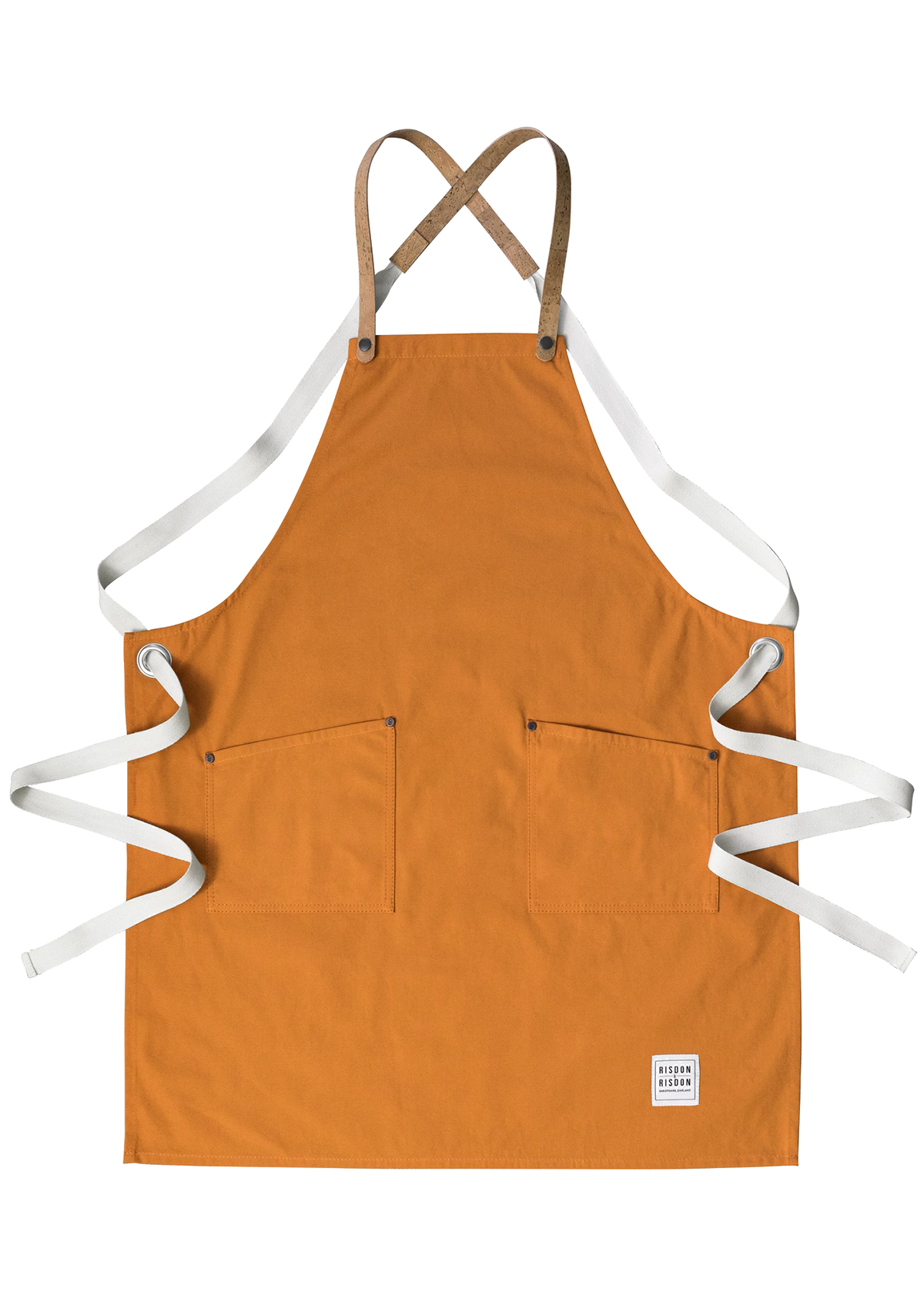 Handcrafted Apron Studio with Cork Straps Unisex