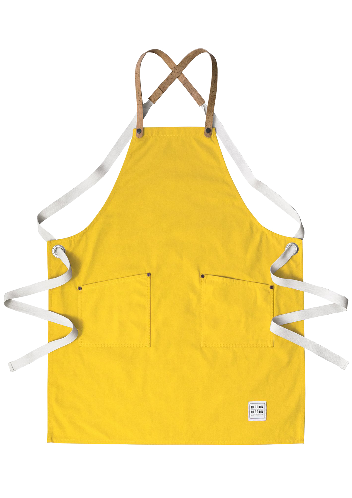 Handcrafted Apron Studio with Cork Straps Unisex