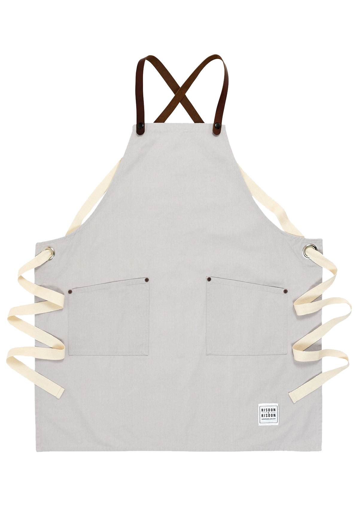 Handcrafted Apron Studio with Leather Straps Unisex