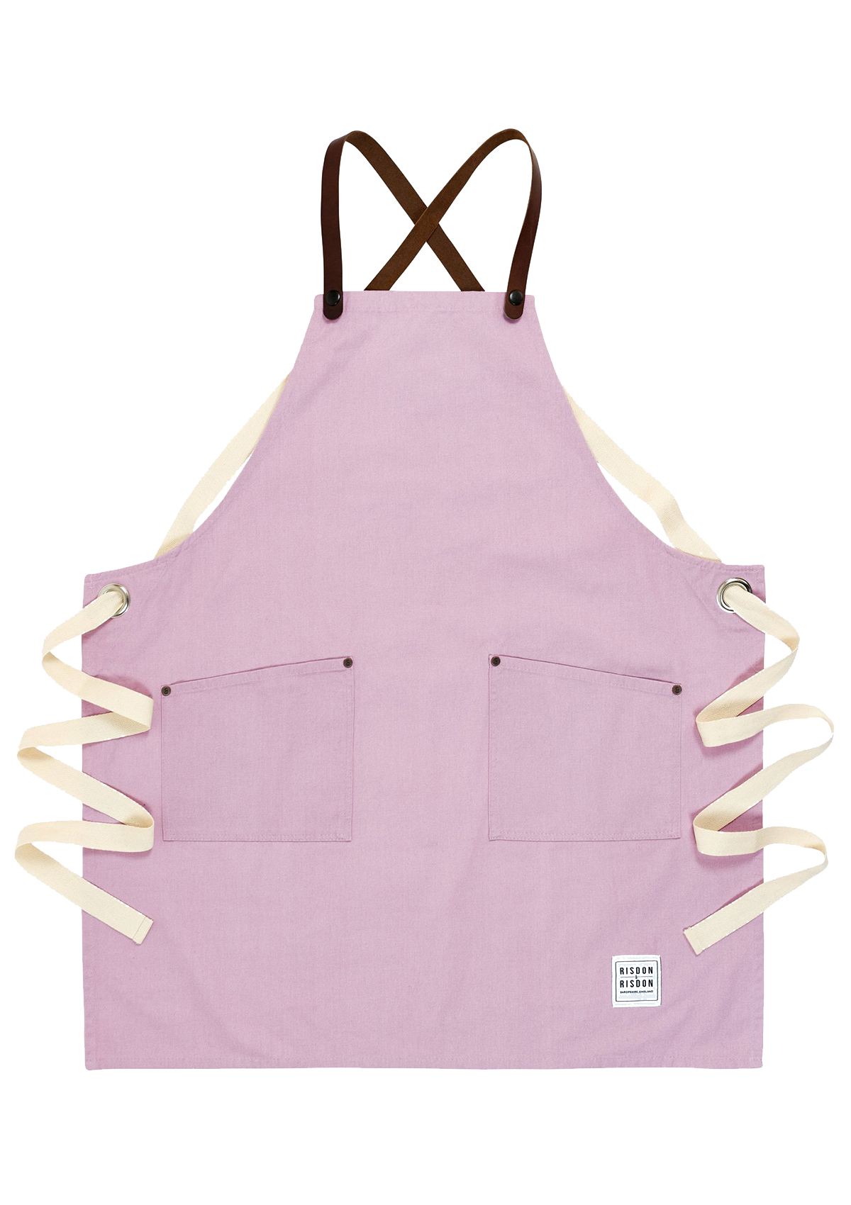 Handcrafted Apron Studio with Leather Straps Unisex