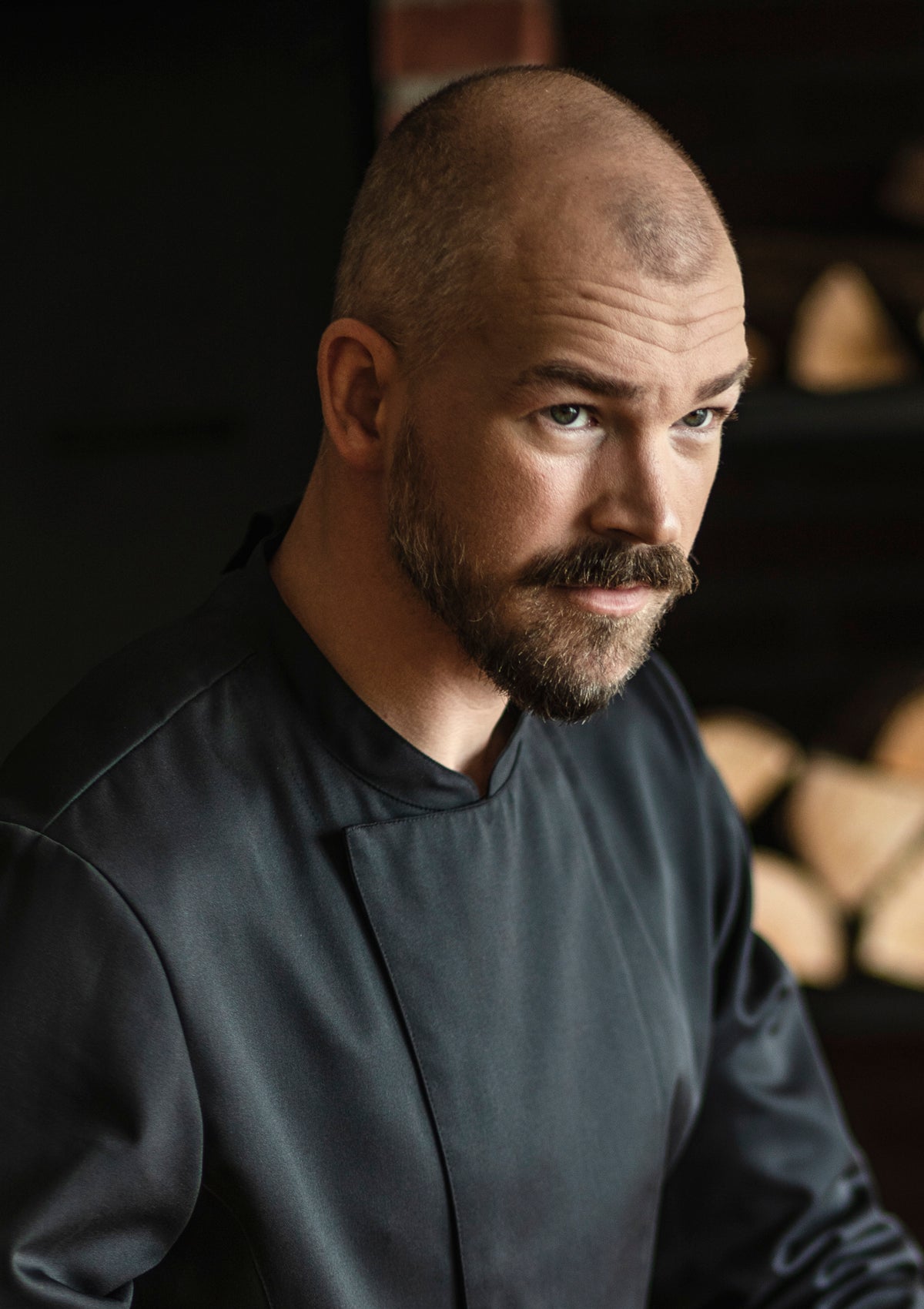 Men's Chef Jacket in Stretch For Improved Mobility